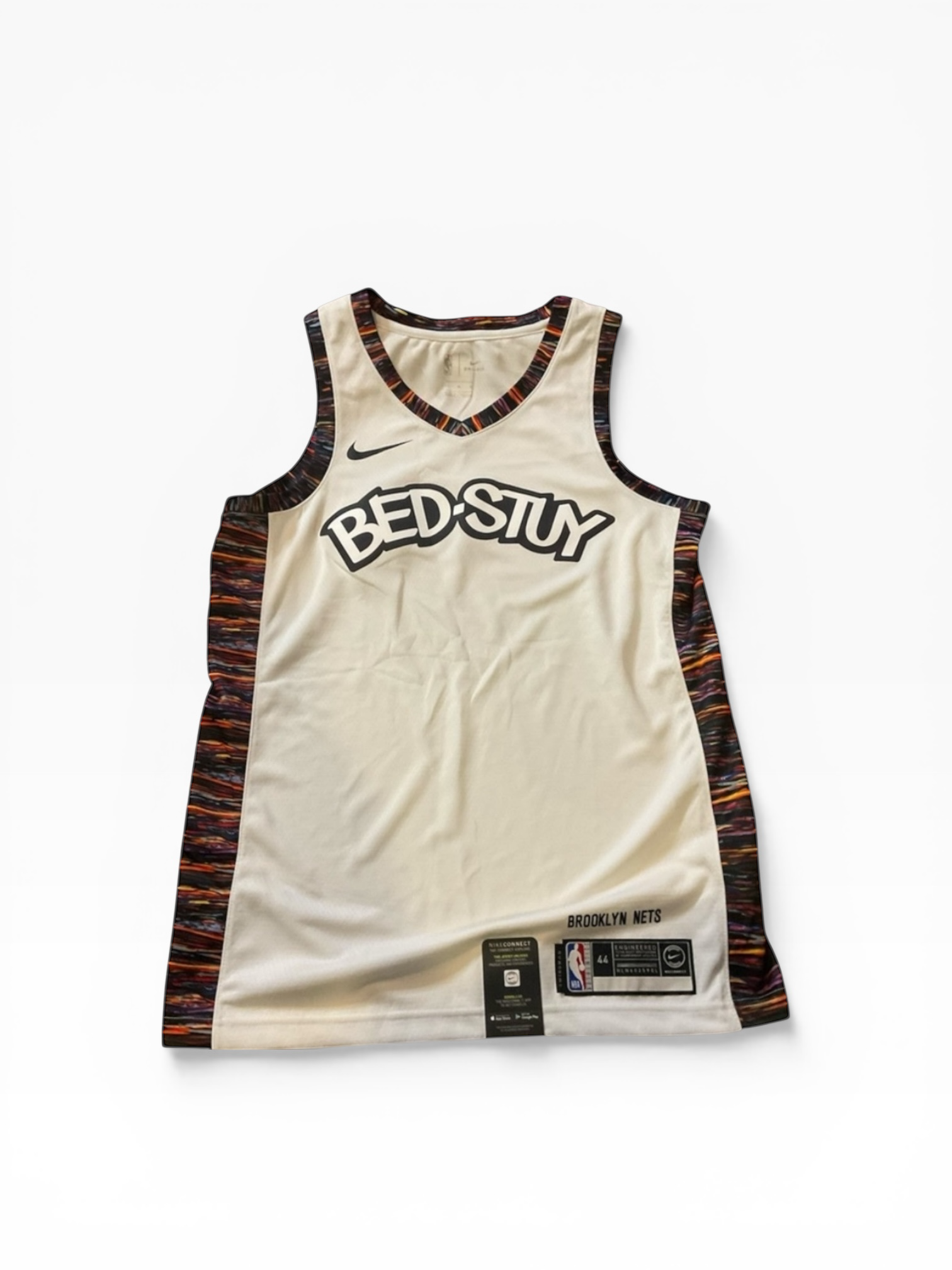 Brooklyn Nets Bed Stuy City Edition Basketball shirt jersey Blank(Size 44)