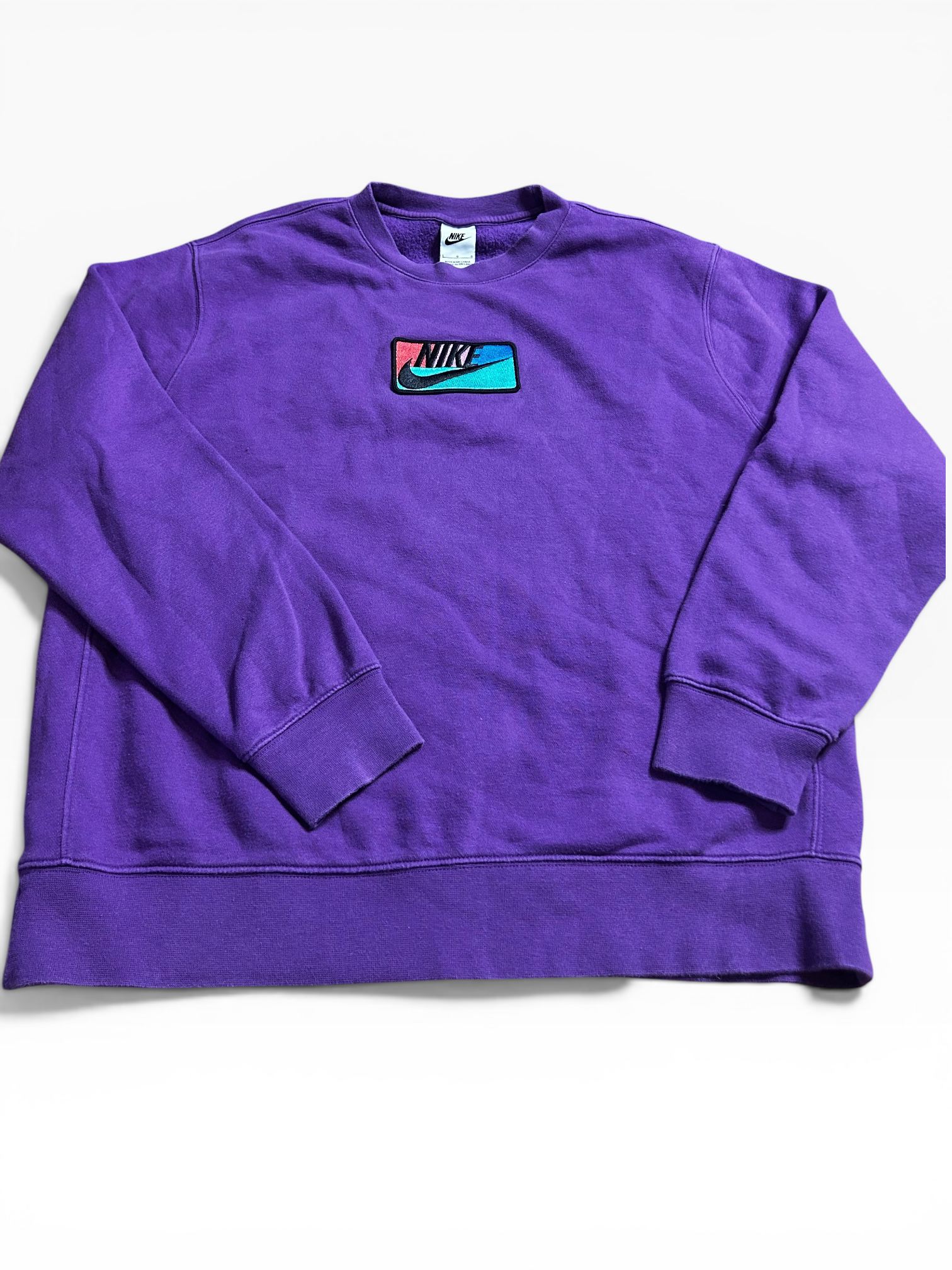 Vintage Nike Purple Pullover (L)