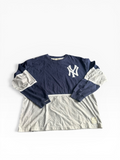 Mitchell Ness New York Yankee Long Sleeve Tee (3XL)