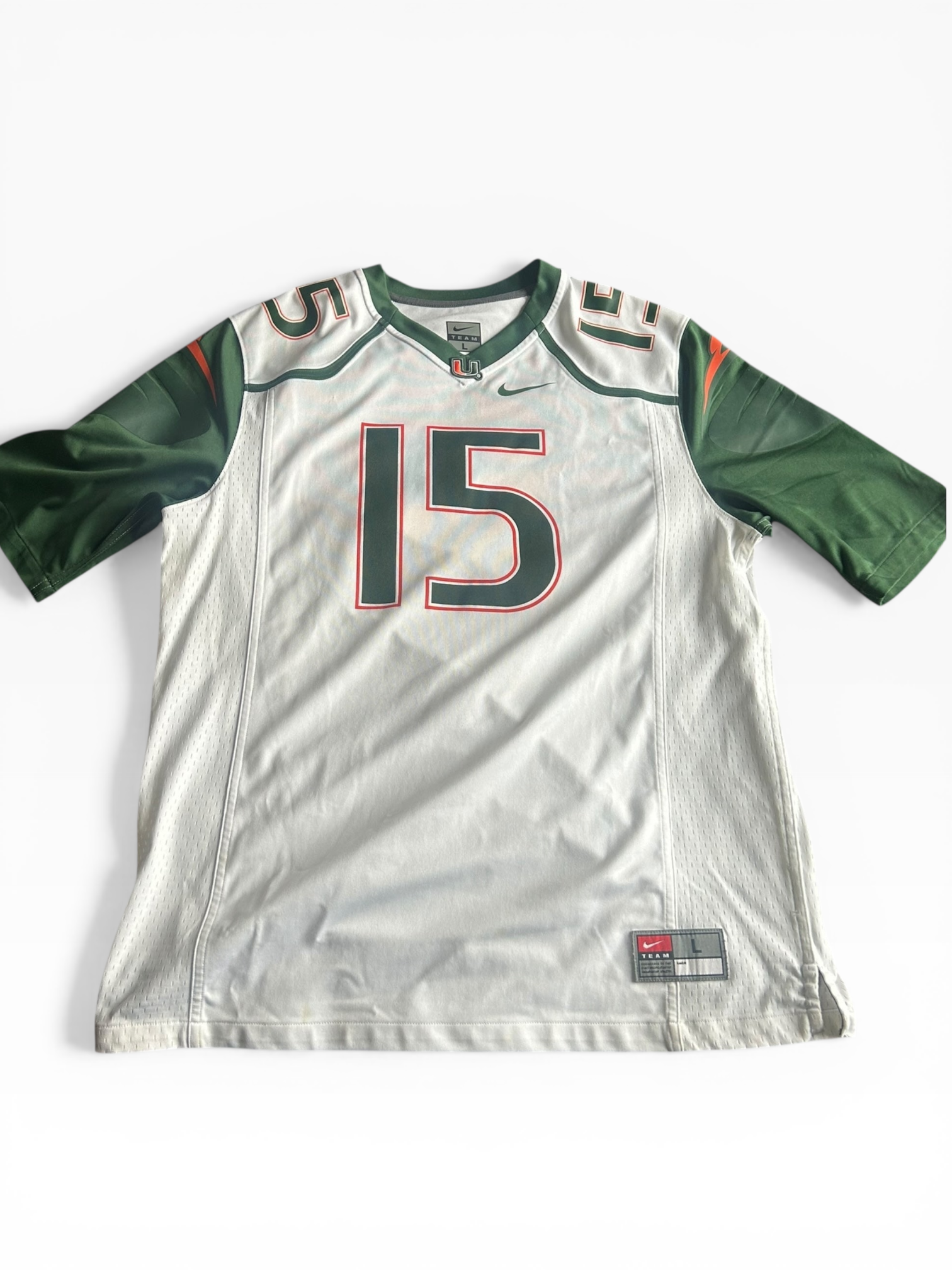 Nike Hurricane White Road Jersey ( L)