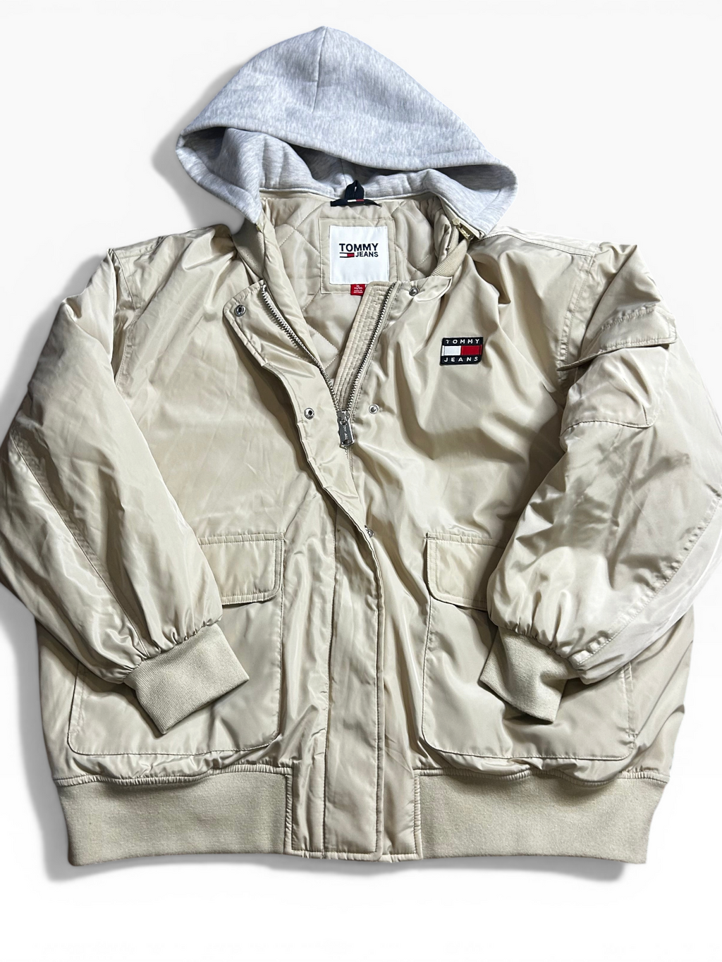 Tommy Jeans Hooded Bomber Jacket (XL)