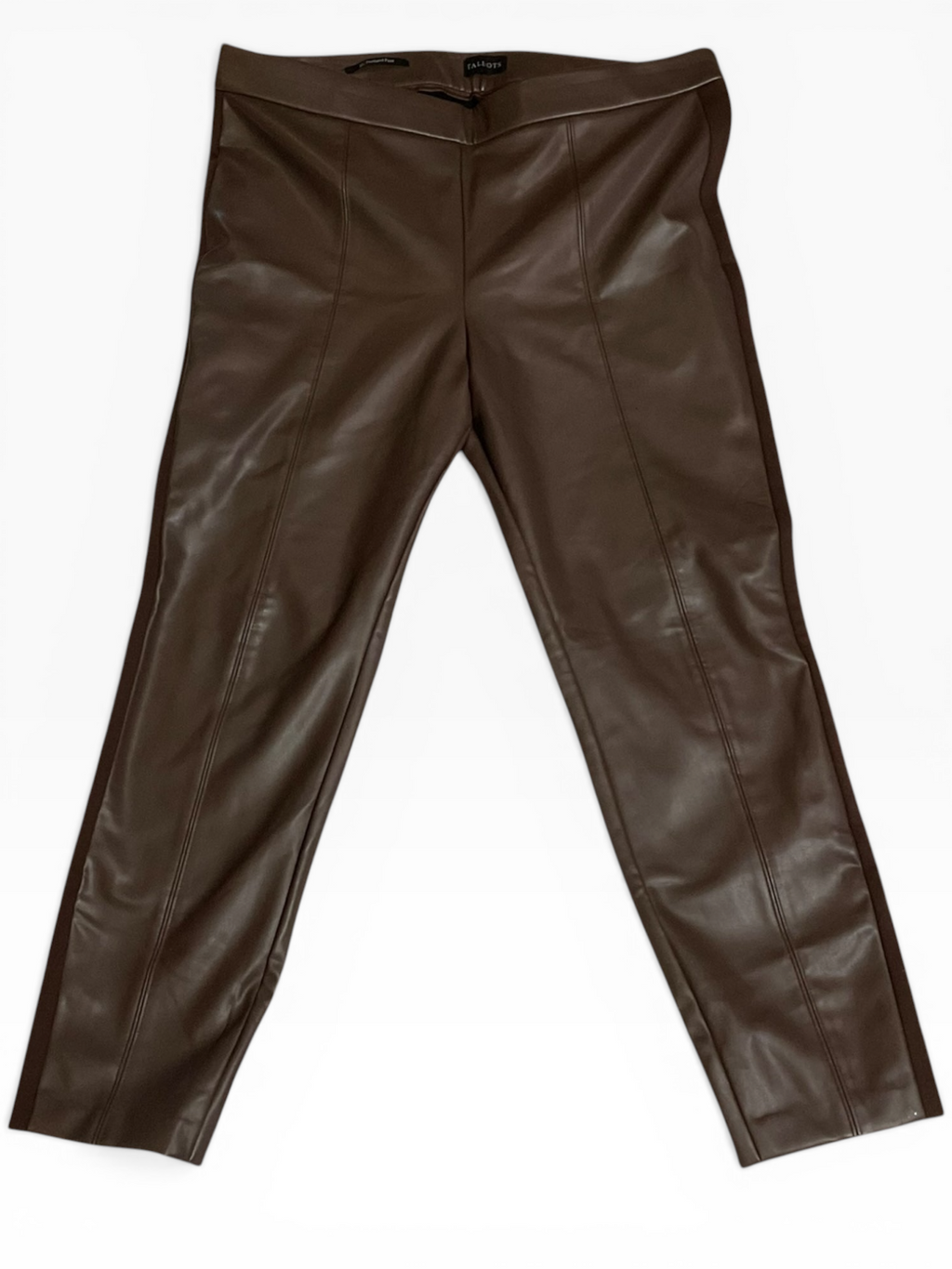 Talbots Faux Leather Portland Pant (16)