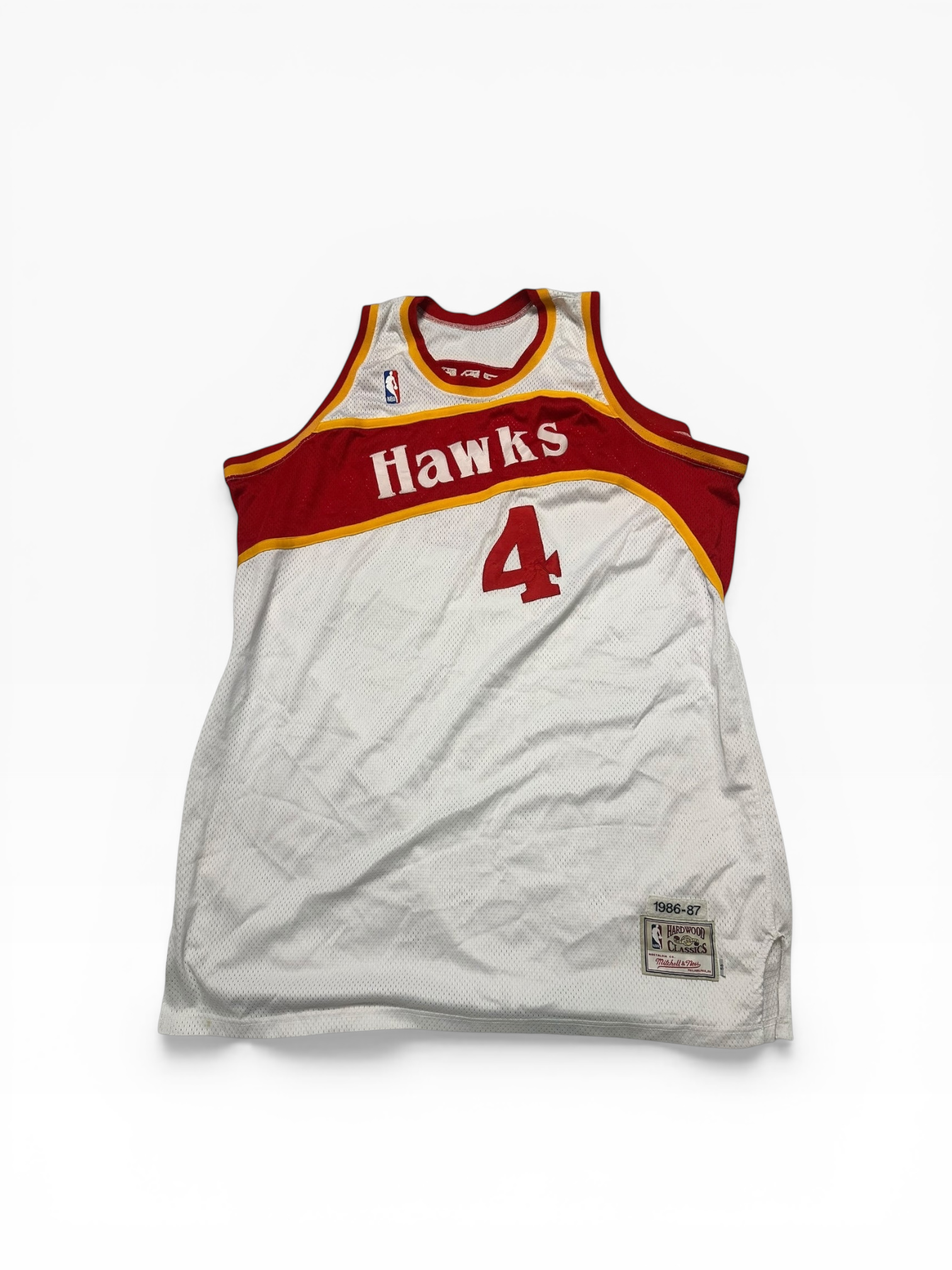 Mitchell and ness Spud Webb Hawks Jersey (XXL)