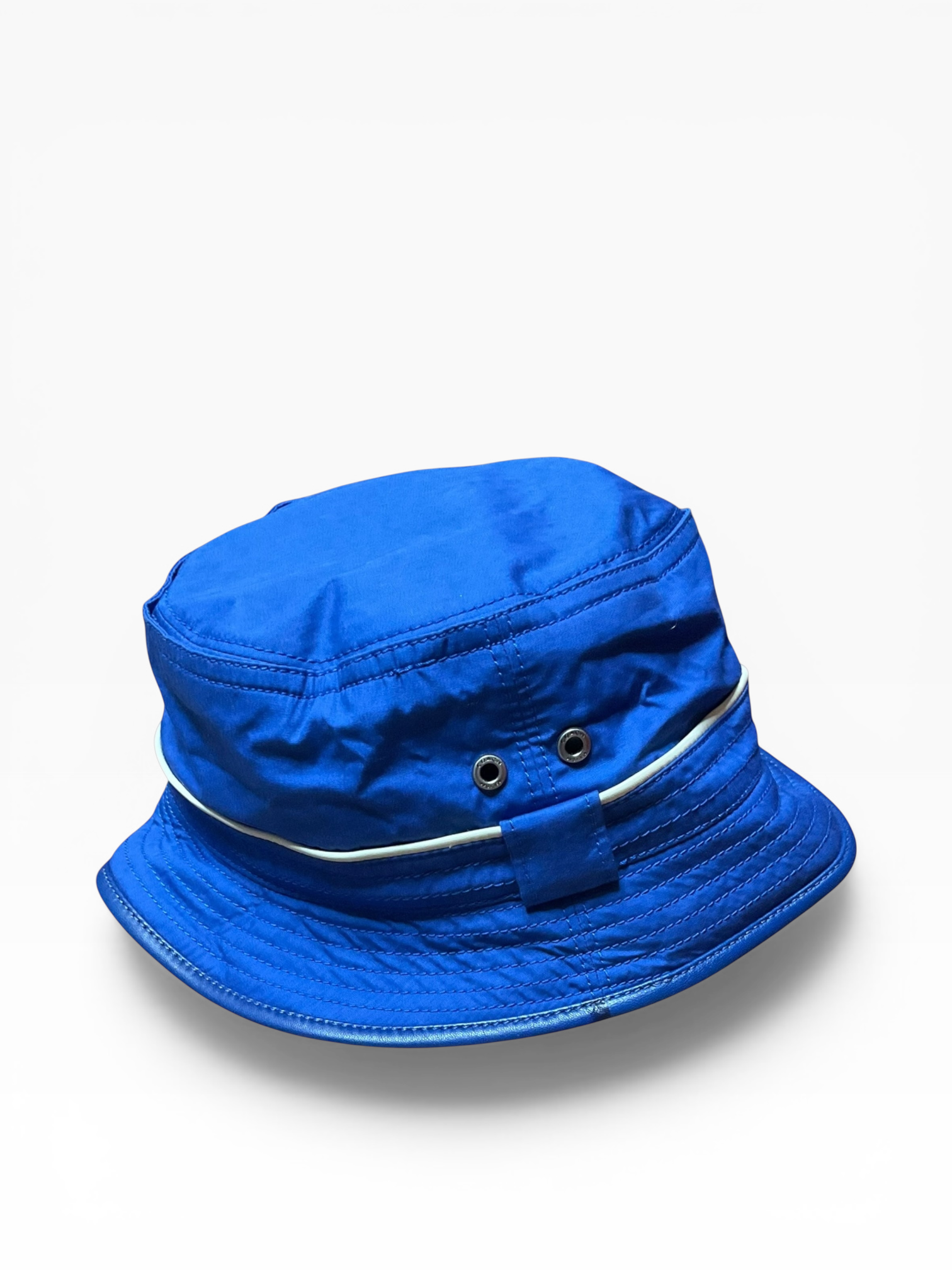 Coach Reversible Blue Bucket Hat