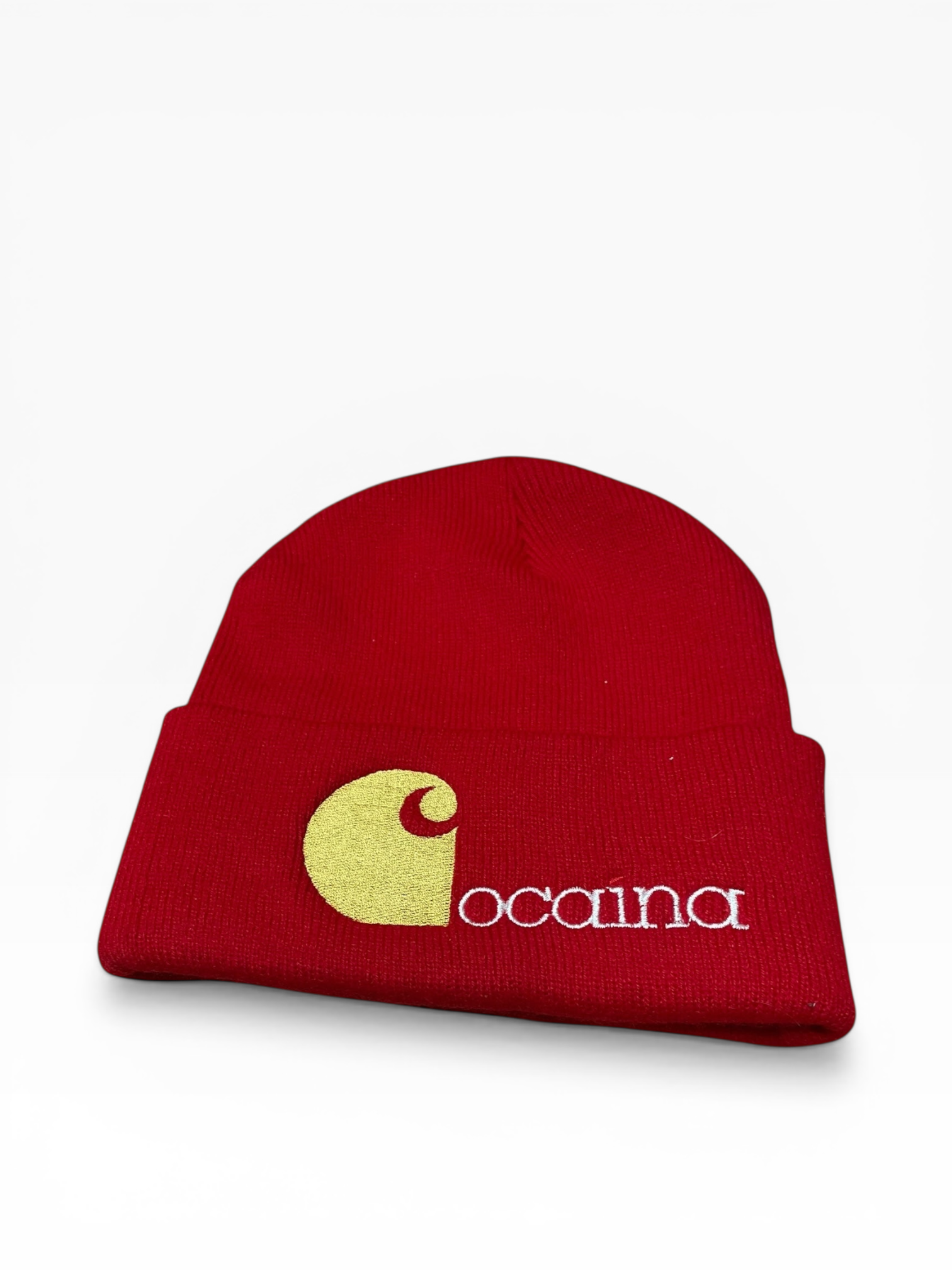 Red Cocaina Beanie