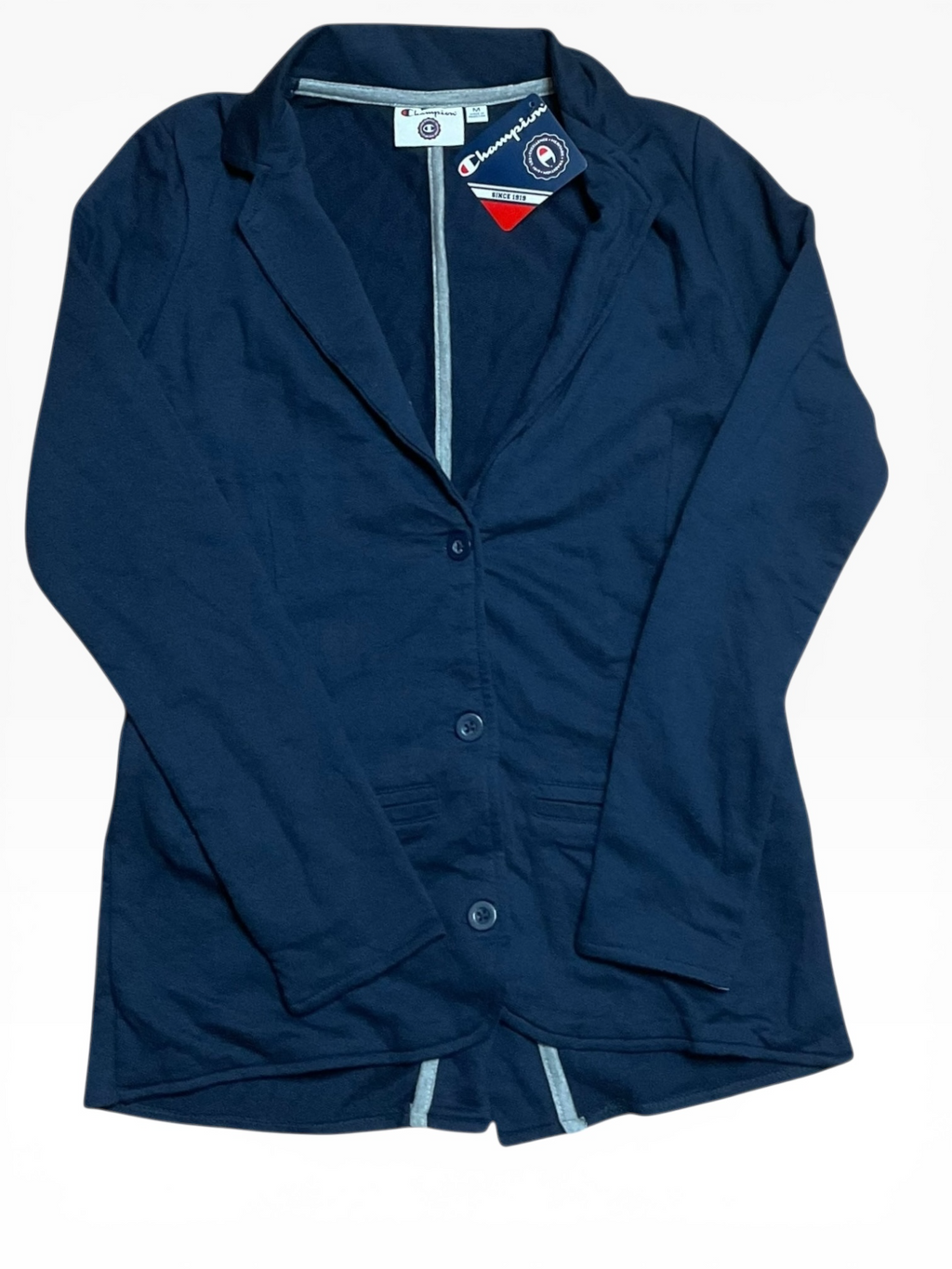 Champion Navy Cotton Blazer(women’s M)
