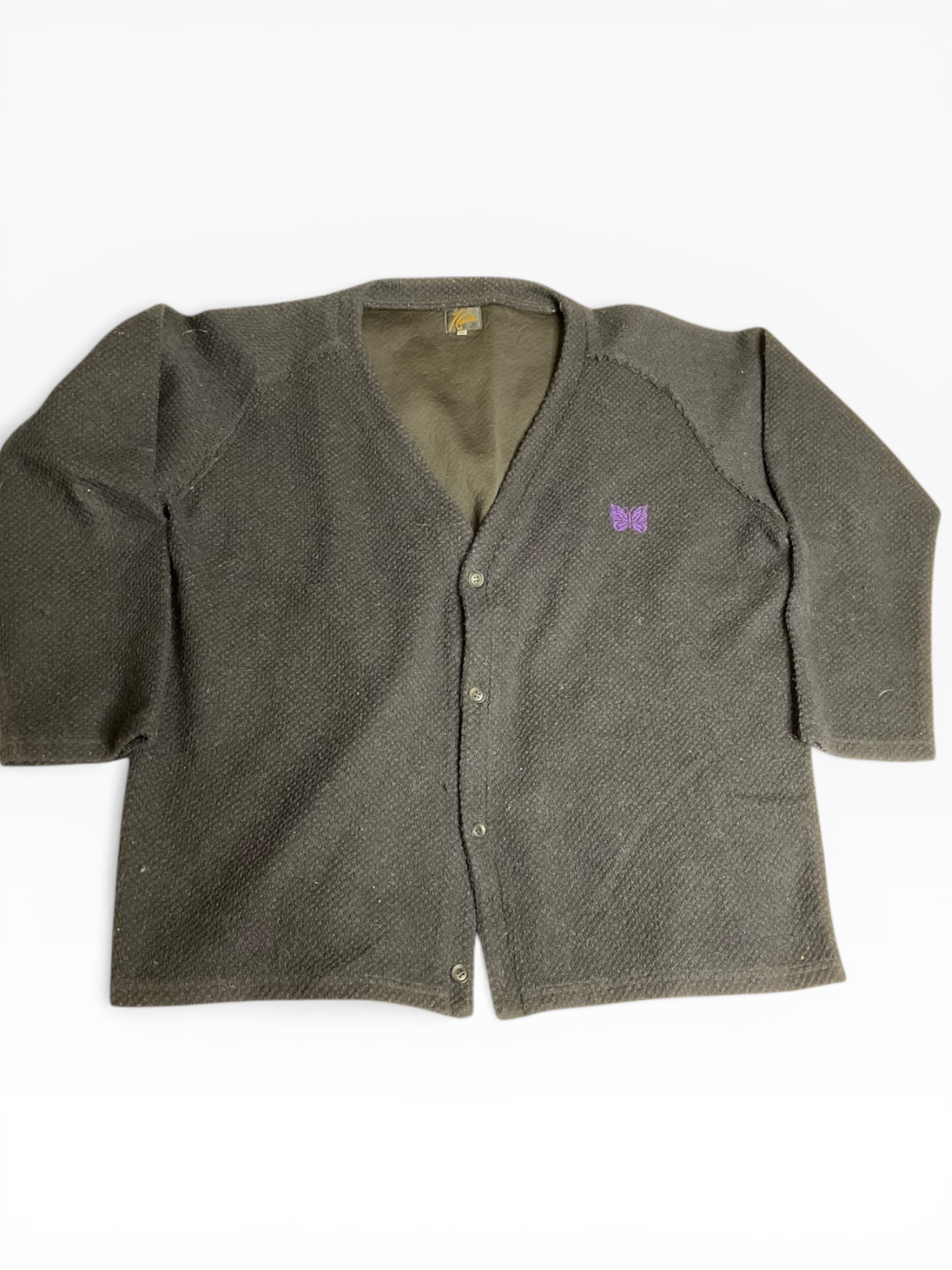 NEEDLES Pique Knit VNeck Cardigan