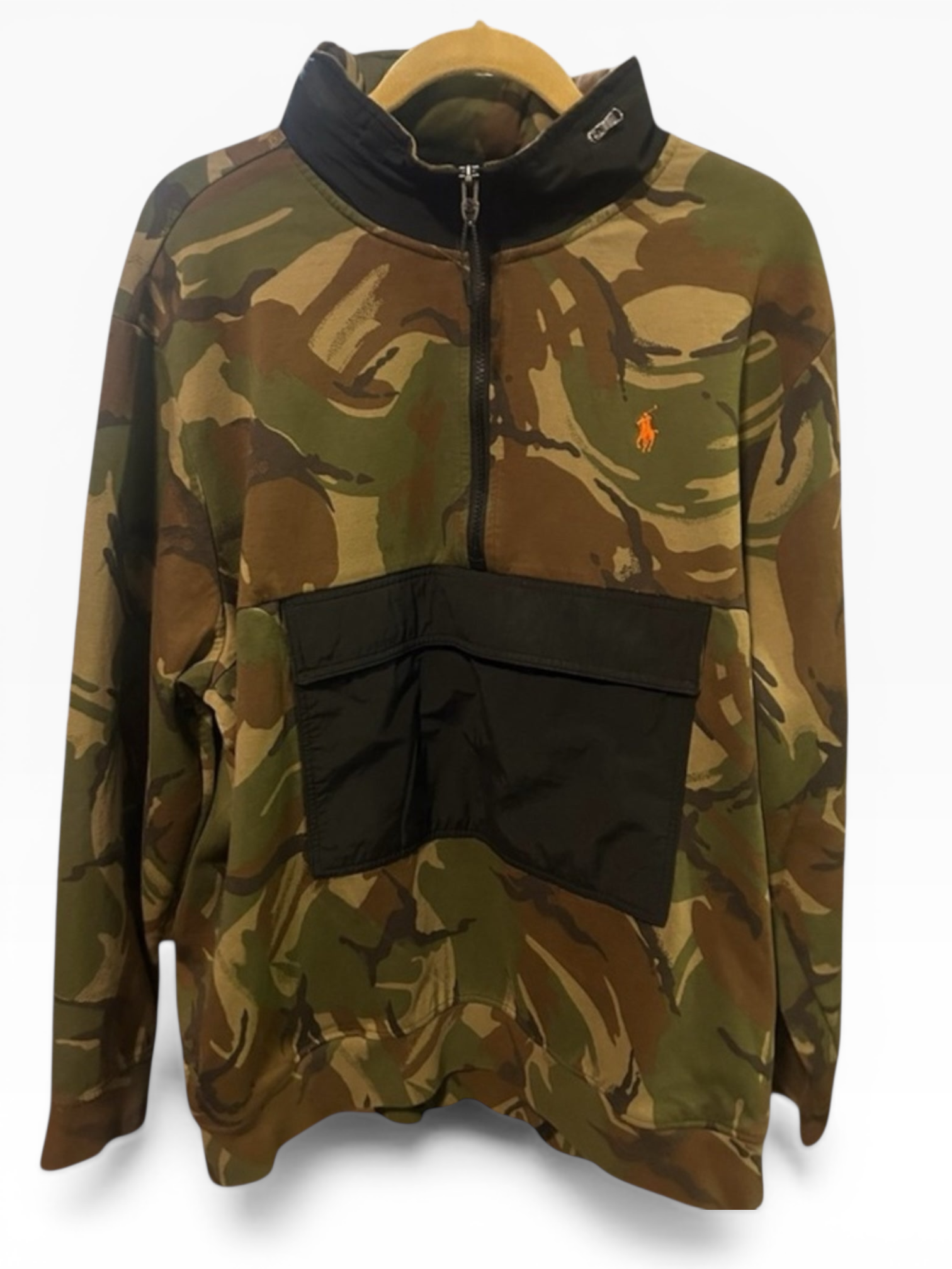 Polo Ralph Lauren Camo Pullover Quarter Zip (XXL)
