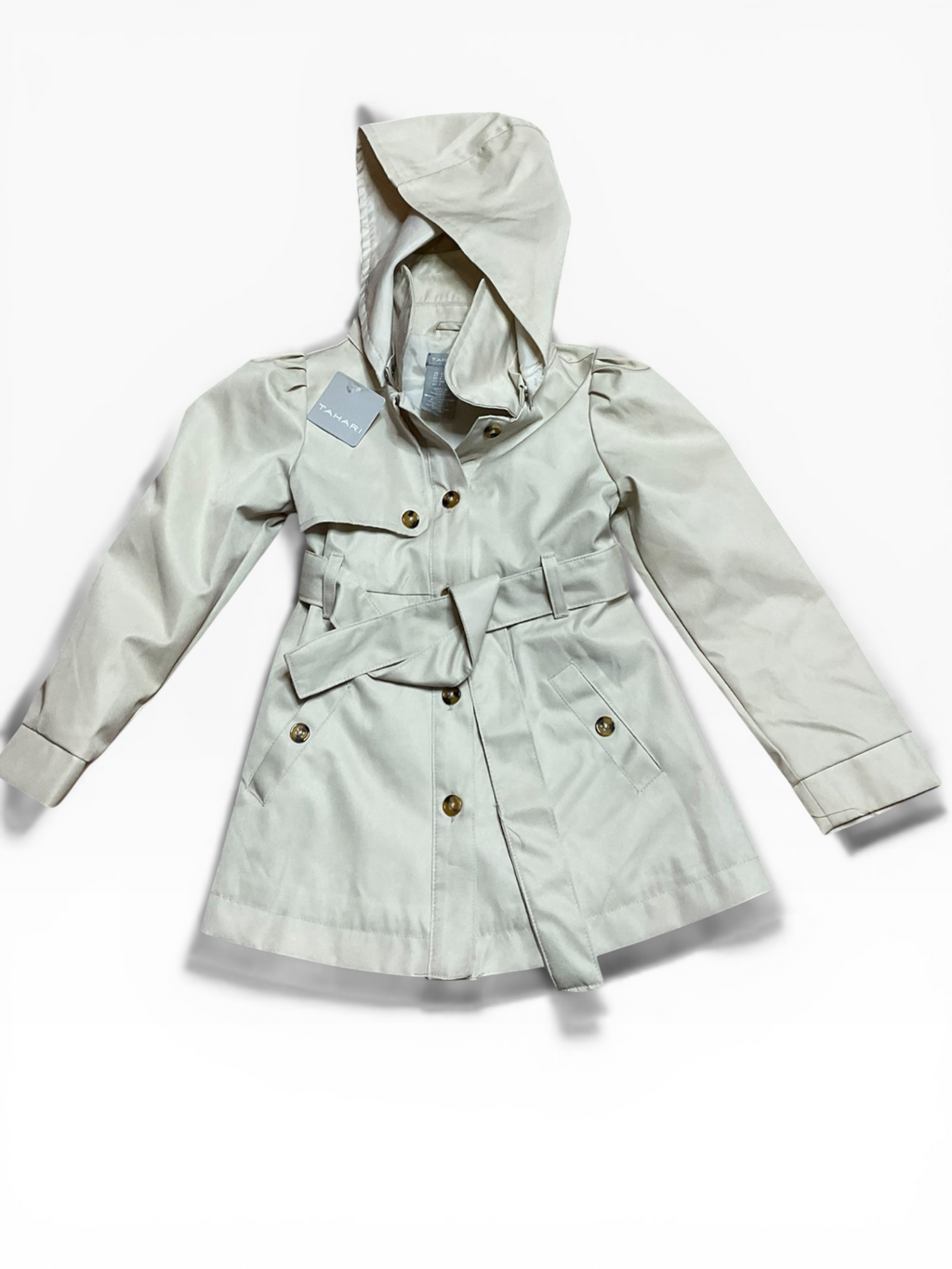 Tahiri Toddler Girl Trench Coat (4T)