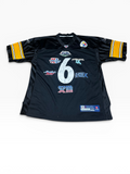 Pittsburgh Steelers 6X Super Bowl Champs Reebok On Field Football Jersey (52)