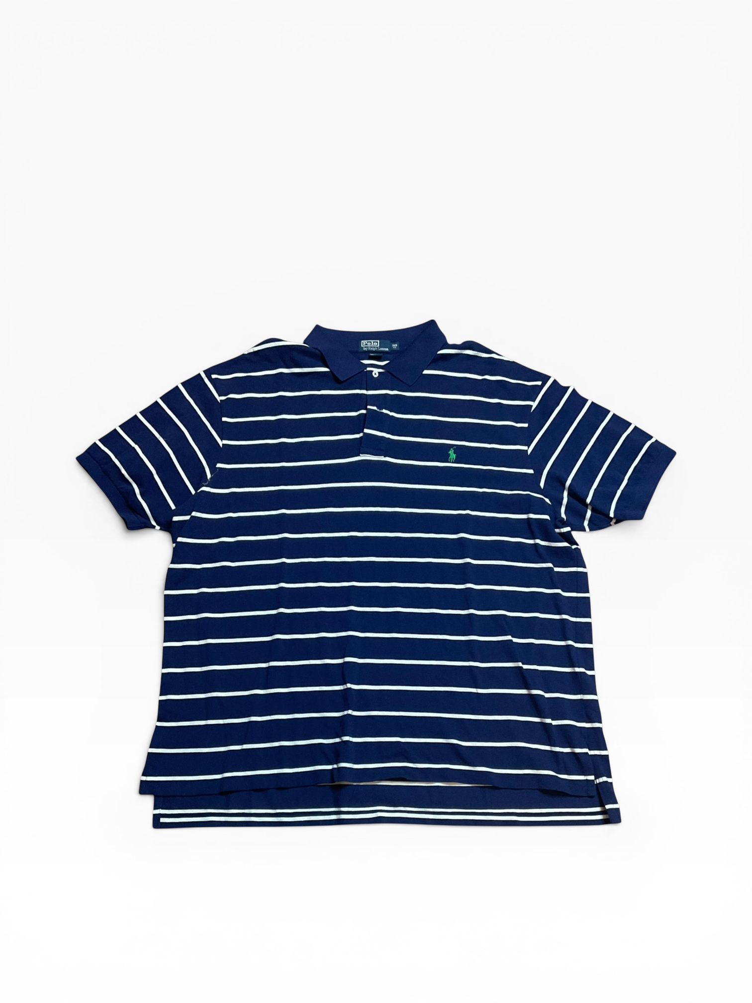 Polo Ralph Lauren Blue Stripe Polo (3XB)