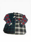 Polo Ralph Lauren Plaid Classic Fit Quarter Button(2XB)