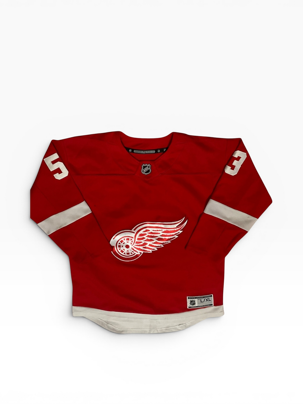 Fanatics Moritz Seider Detroit Red Wings Home Breakaway Player Jersey (L/XL)