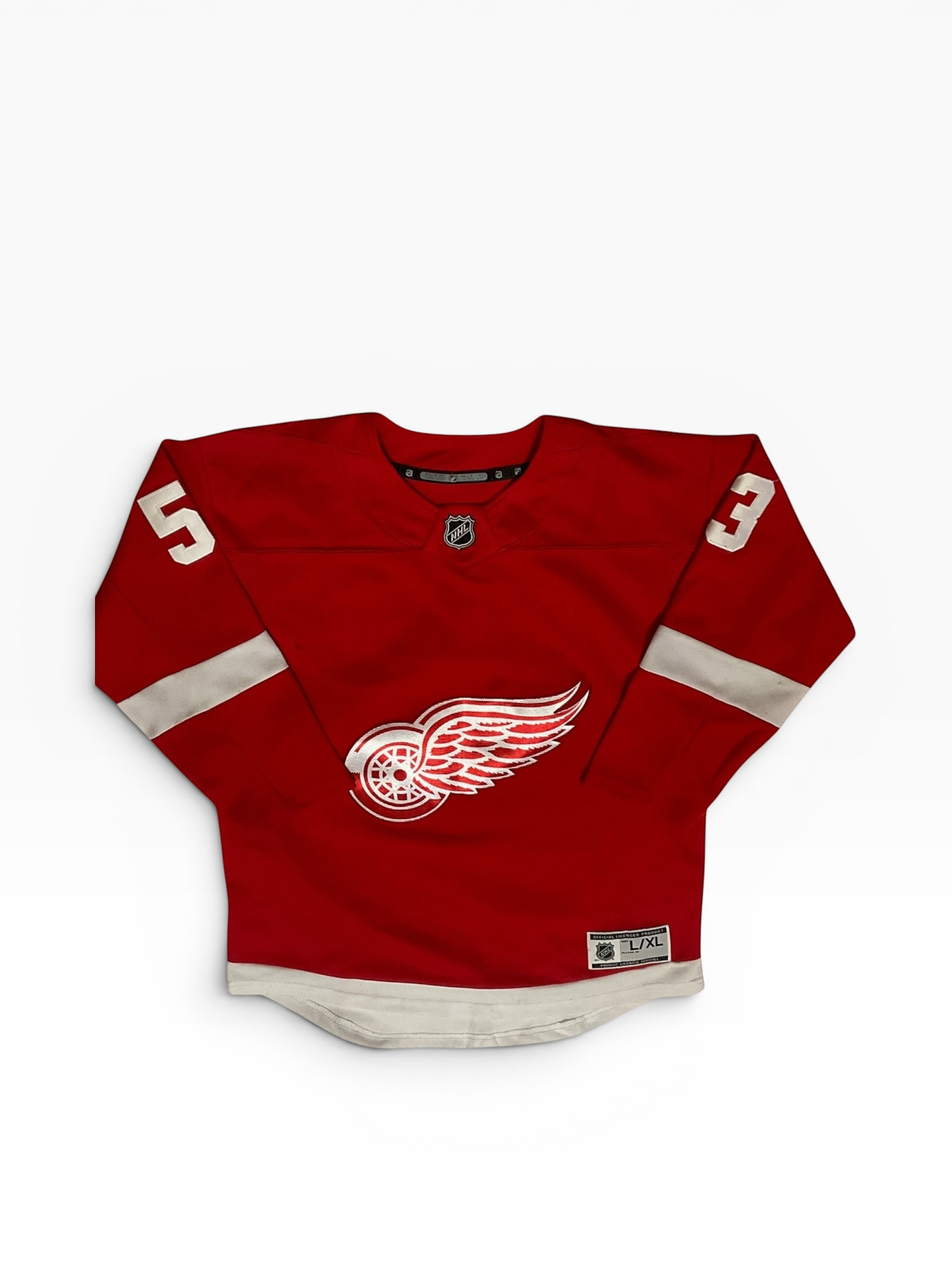 Fanatics Moritz Seider Detroit Red Wings Home Breakaway Player Jersey (L/XL)
