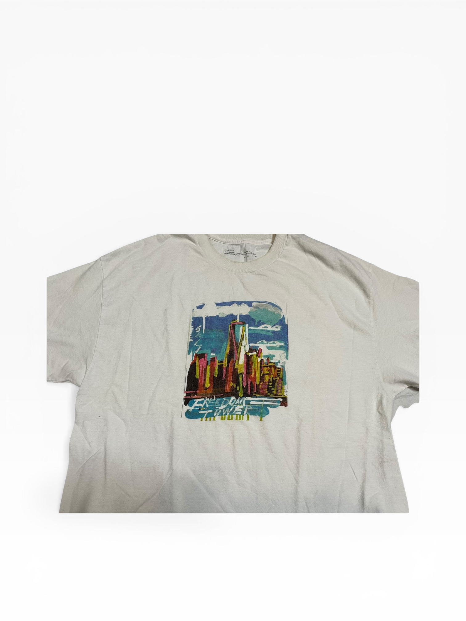 Steve Keene ‘Freedom Towers’ Graphic Tee(XL)