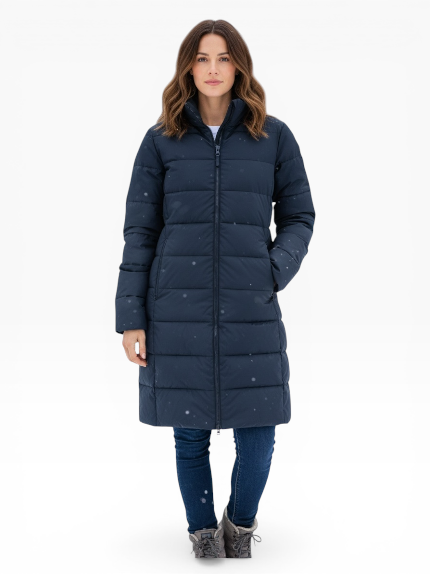 The North Face Metropolis Puffer Parka Jacket (Womens XL)