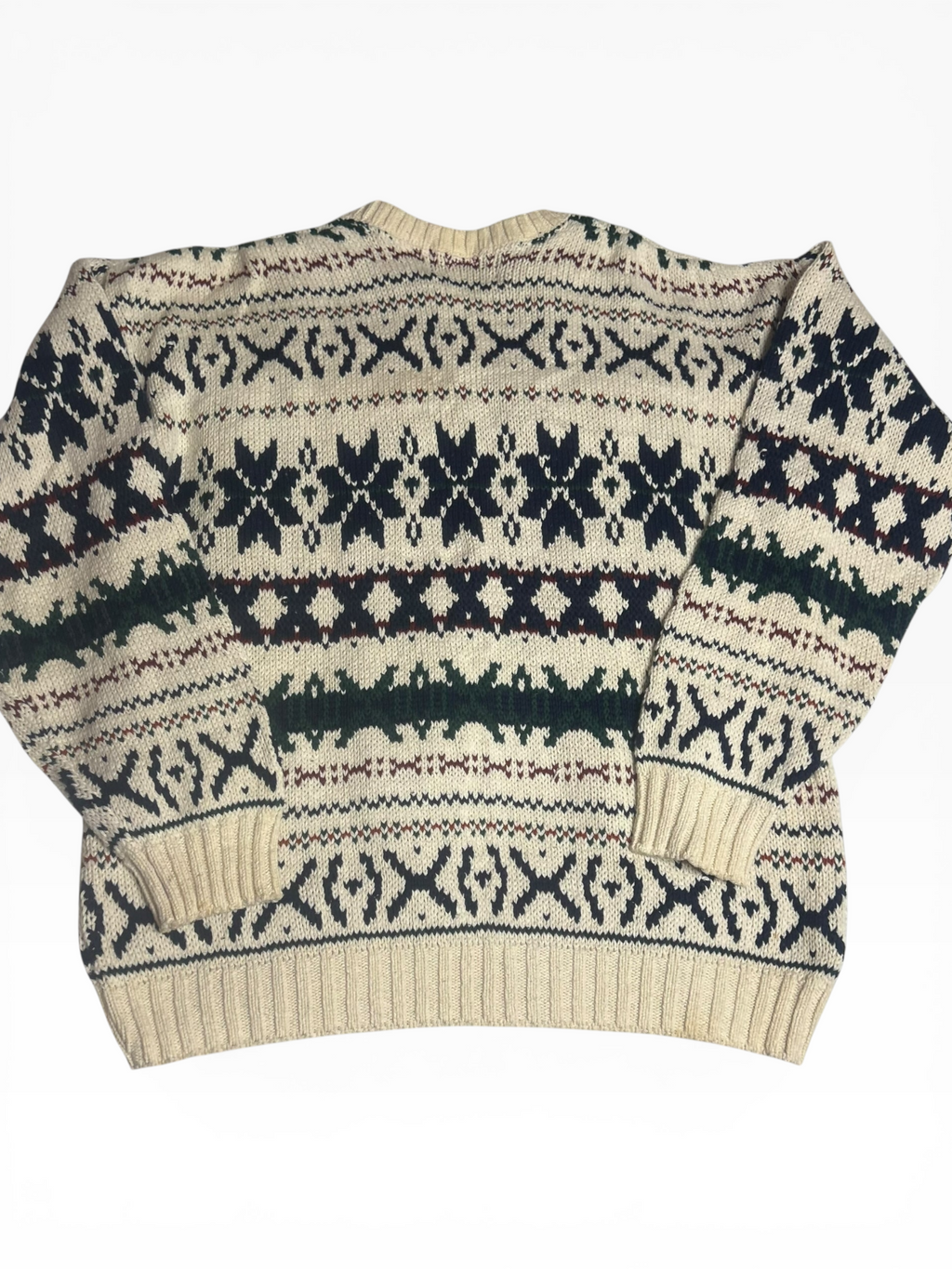 American Portrait Vintage Cotton Sweater (L)