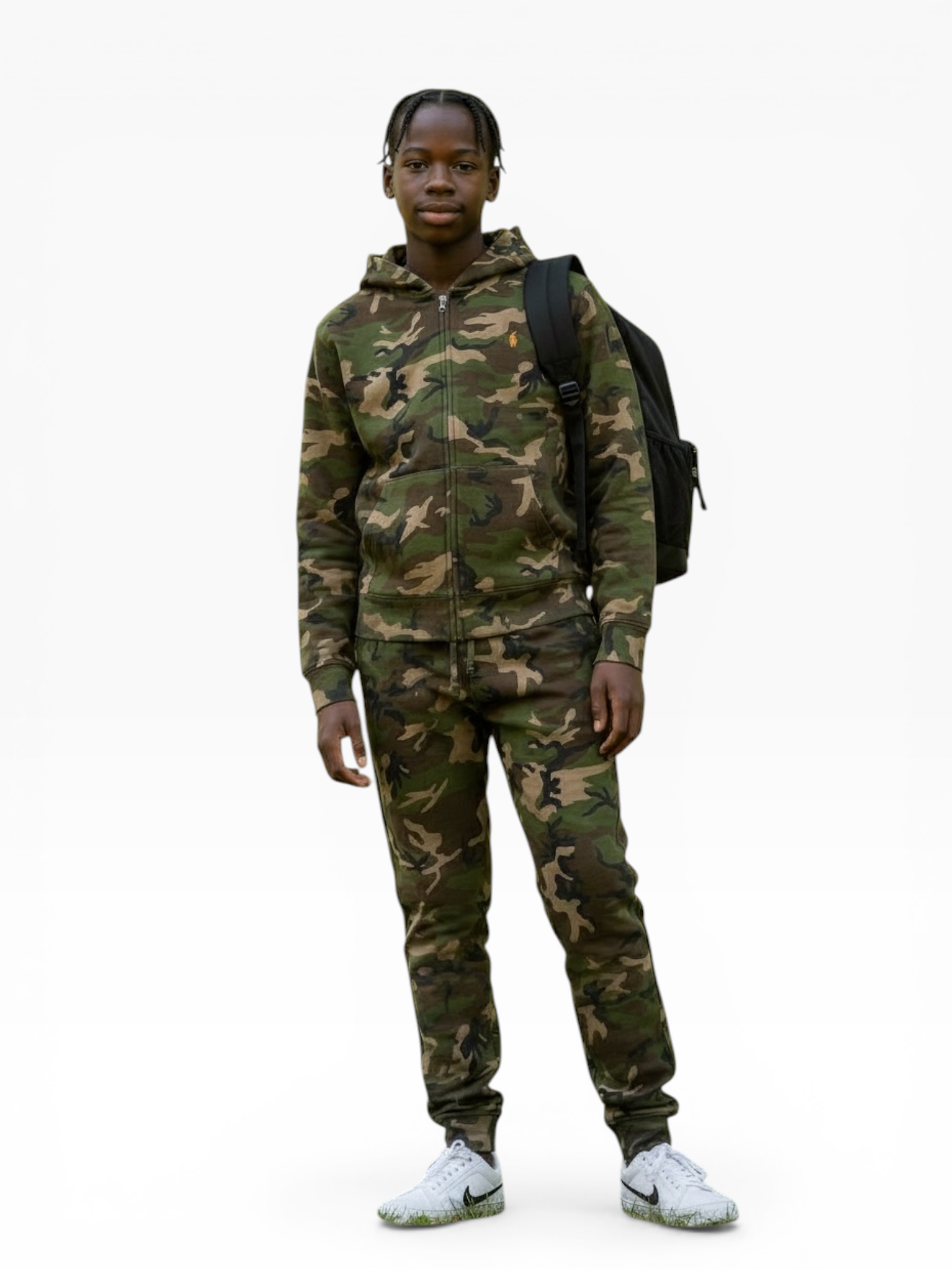 Polo Ralph Lauren Camo Hoodie & Sweatpants (XL)