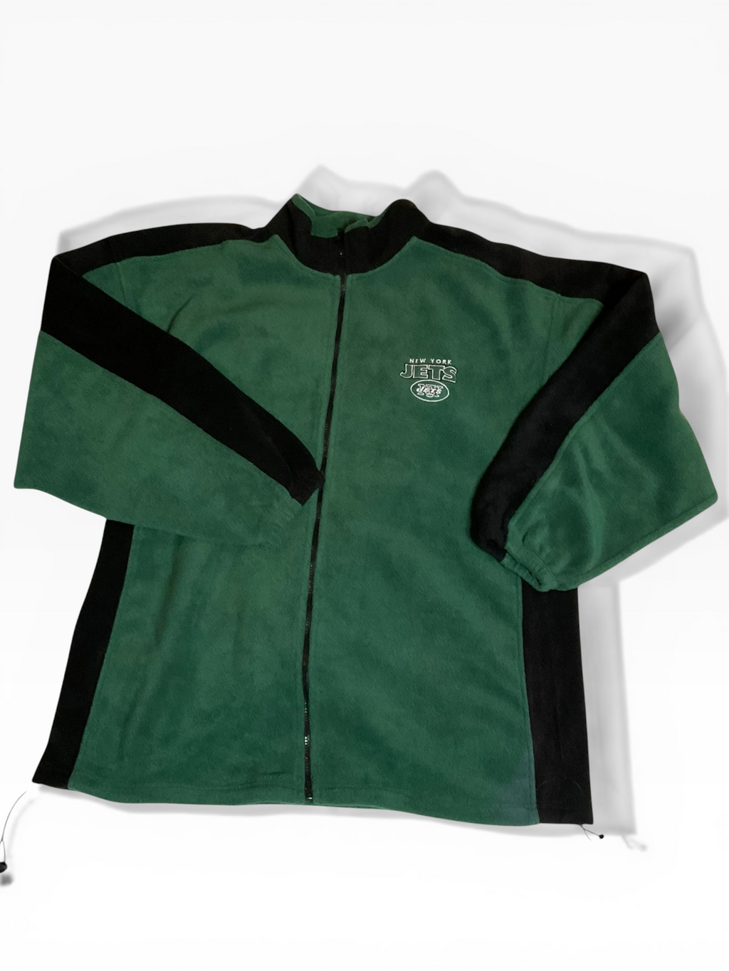 Vintage New York Jets Full Zip Fleece (2X)