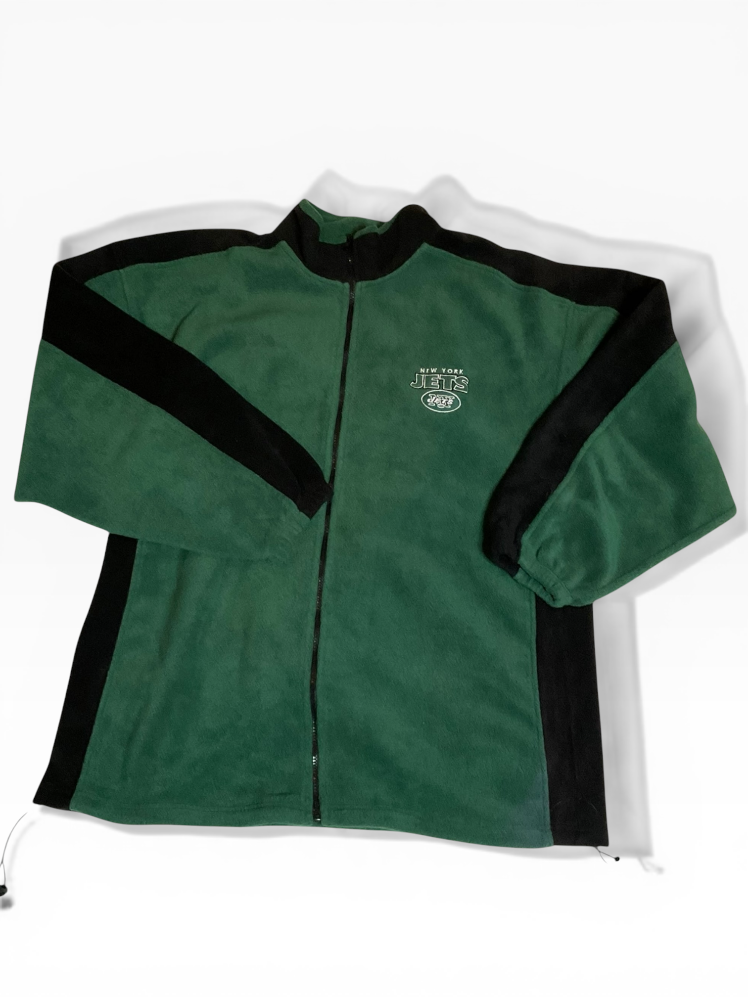 Vintage New York Jets Full Zip Fleece (2X)