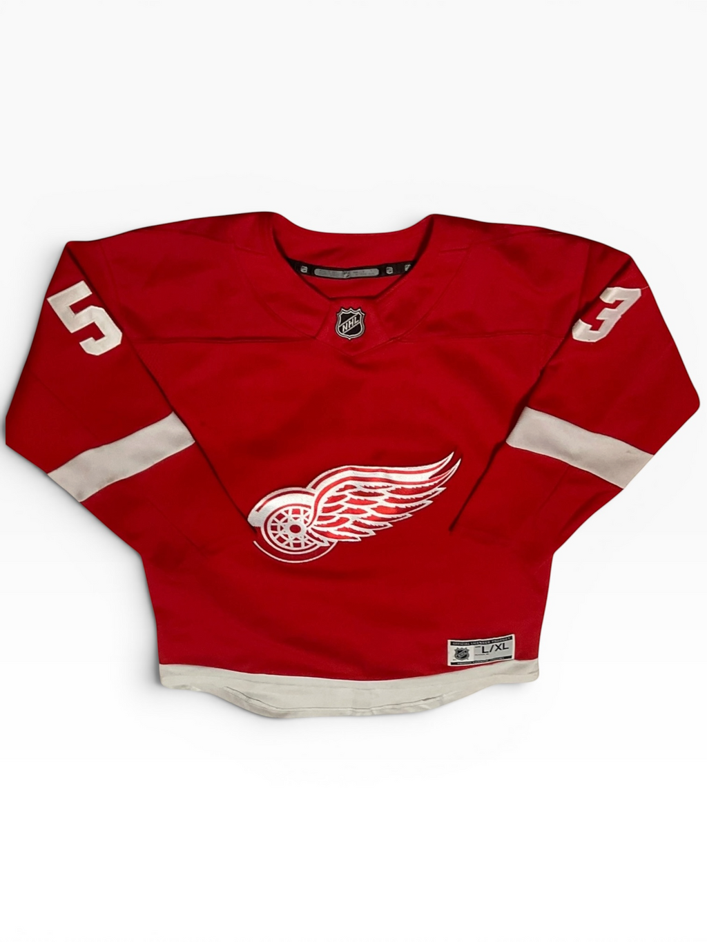 Fanatics Moritz Seider Detroit Red Wings Home Breakaway Player Jersey (L/XL)