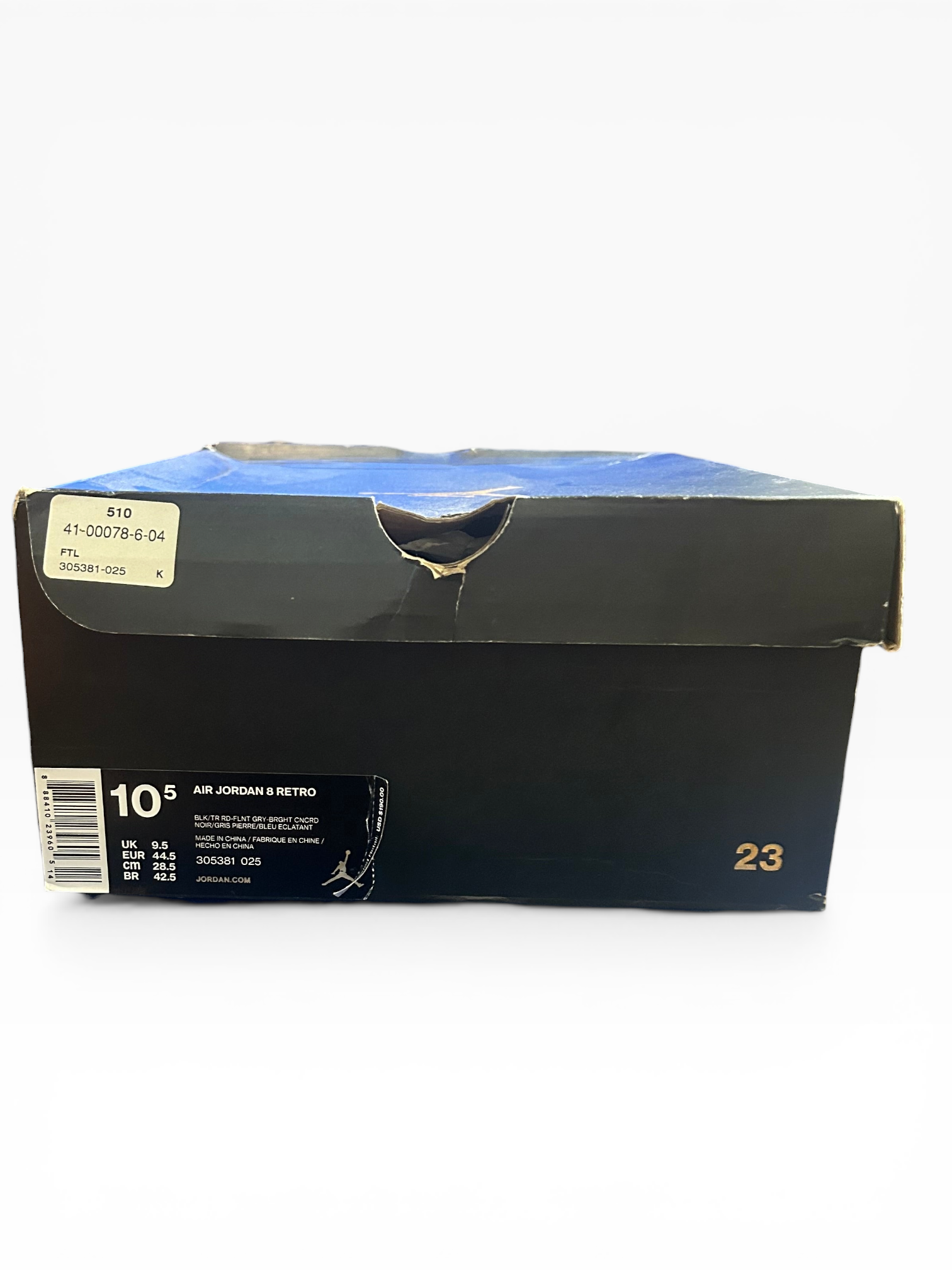 Nike Air Jordan 8 Retro "Aqua" (10.5)