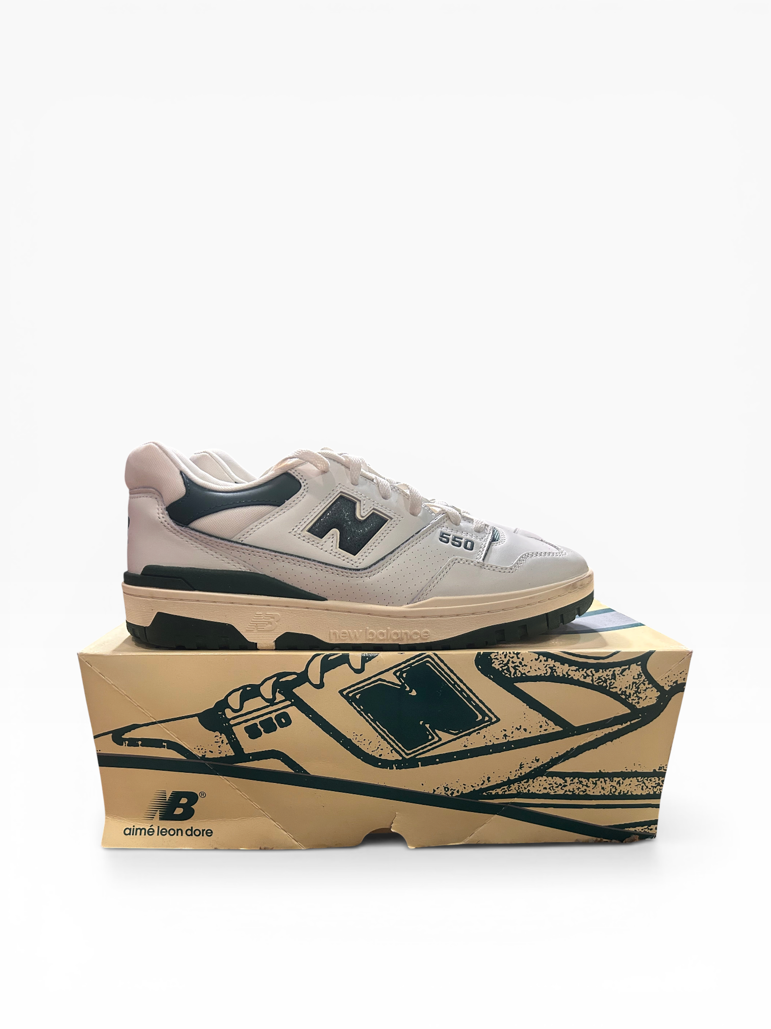 New Balance 550 Aimé Leon Dore (Green 13)