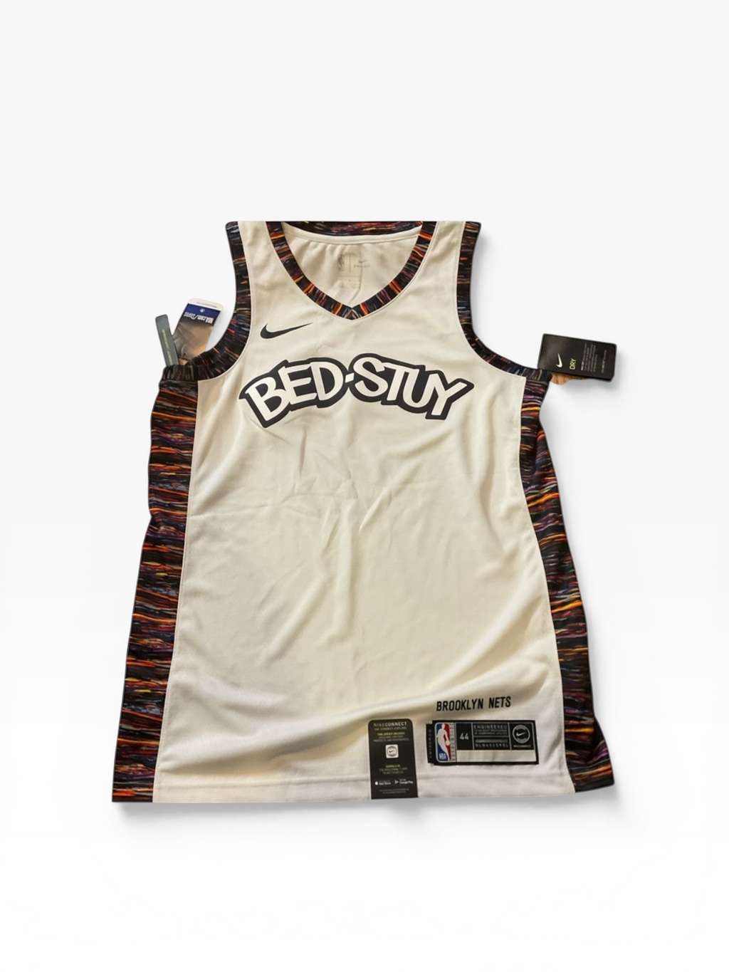 Brooklyn Nets Bed Stuy City Edition Basketball shirt jersey Blank(Size 44)