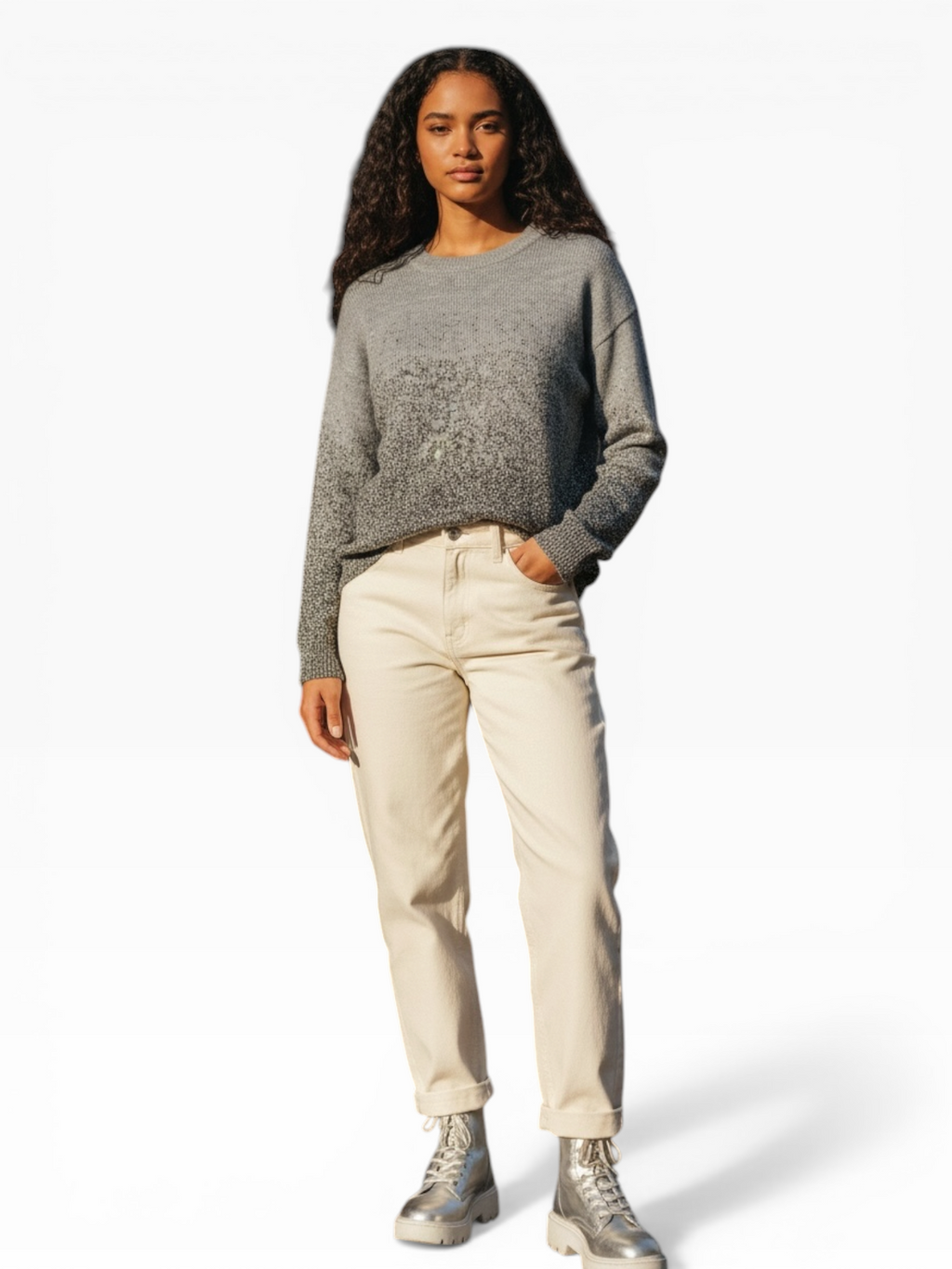 H&M Sparkle Sweater (L)