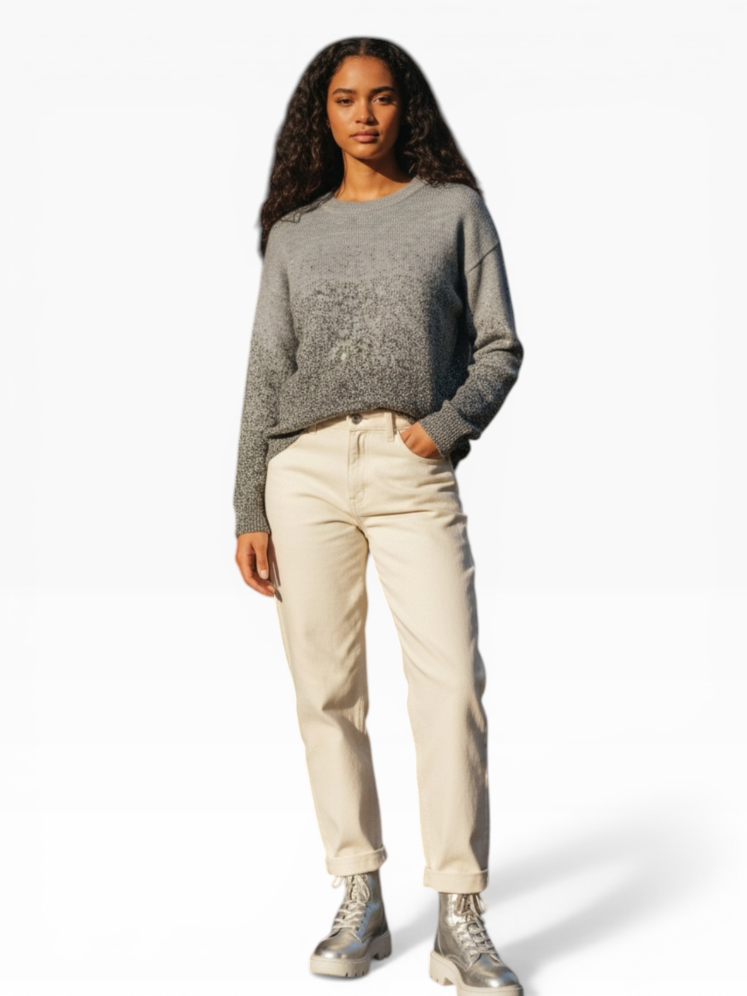 H&M Sparkle Sweater (L)