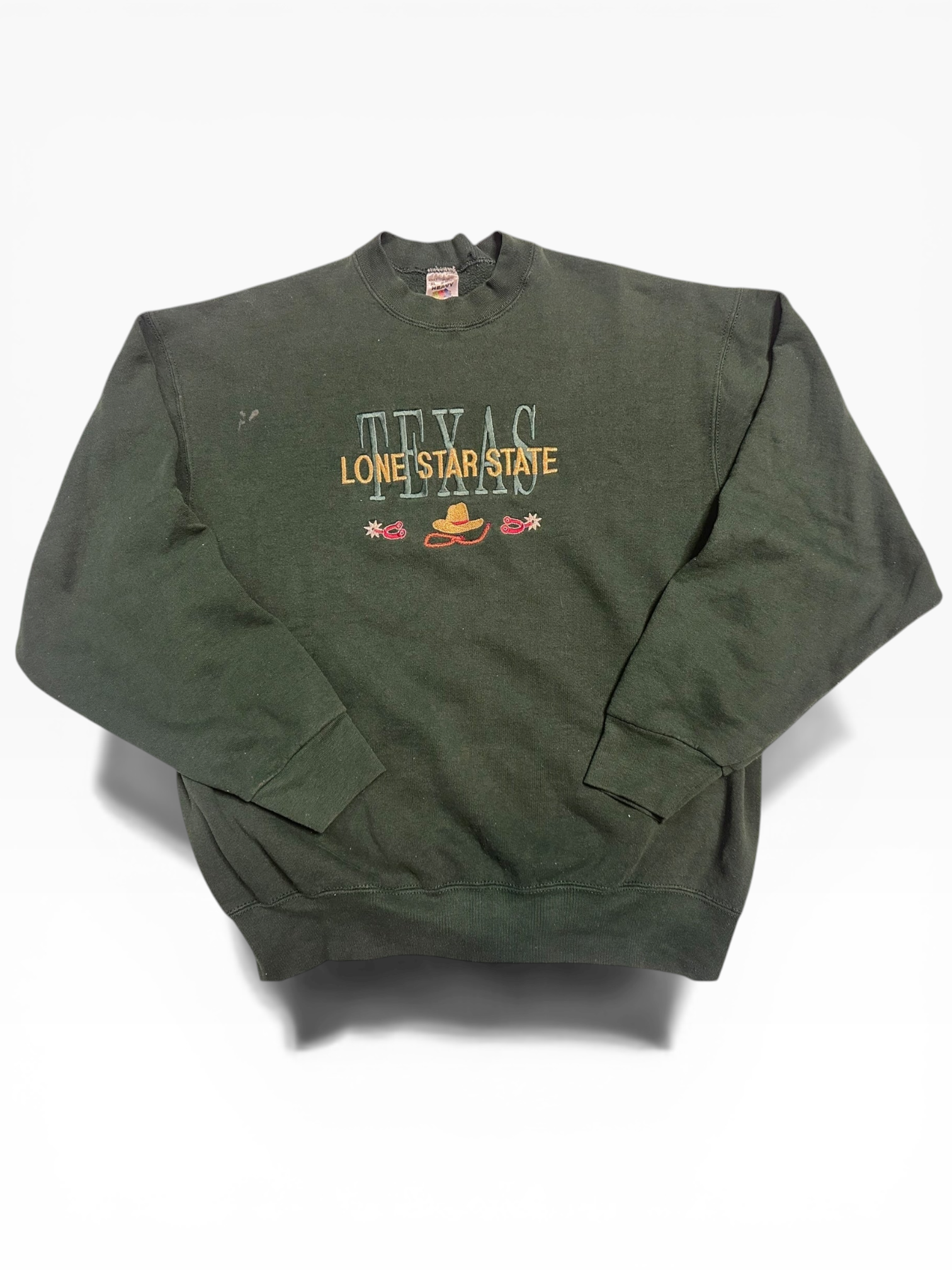 Texas The Lone Star State Green Pullover