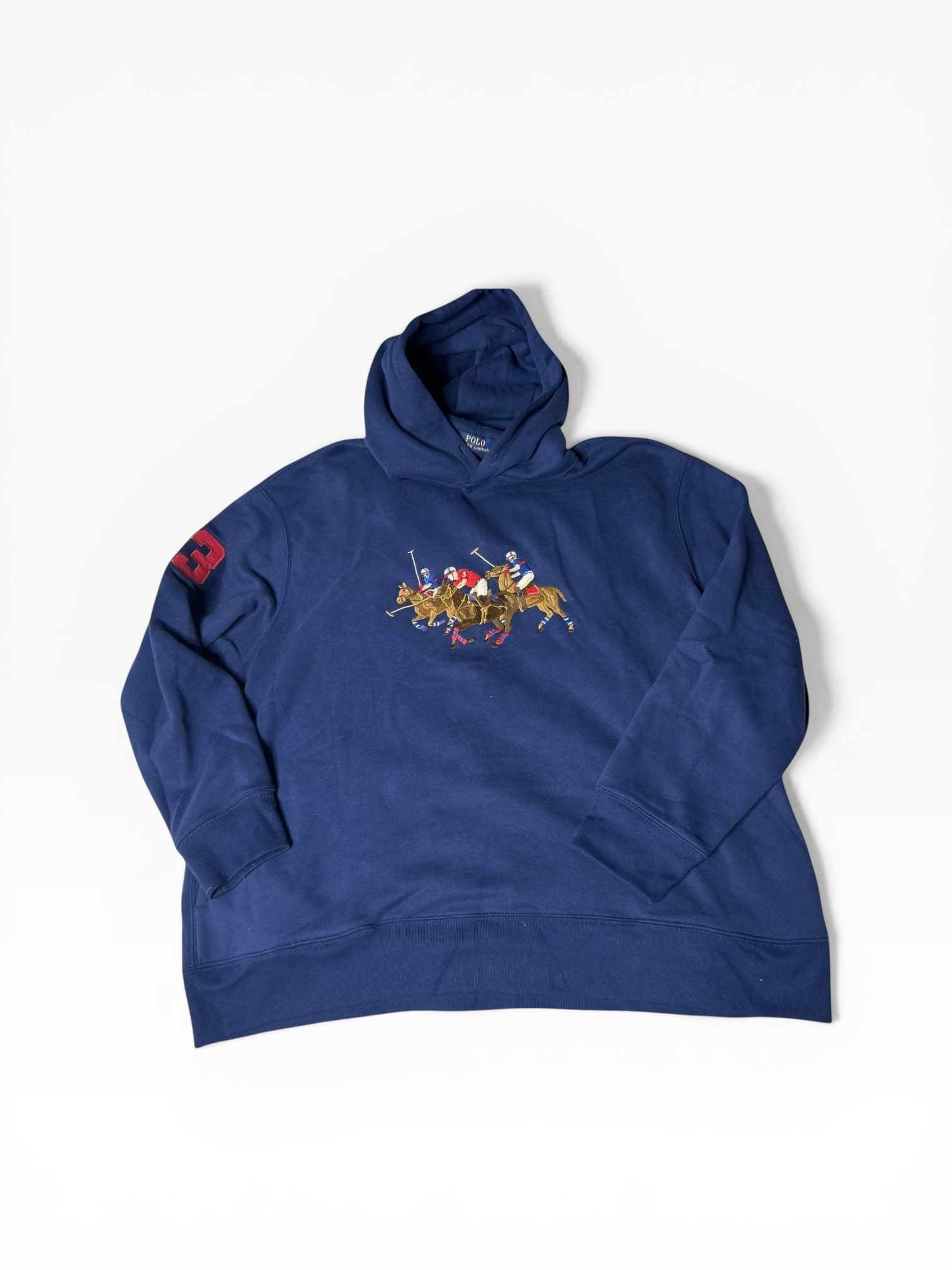 Polo Ralph Lauren Triple Pony Fleece Hoodie (3X)