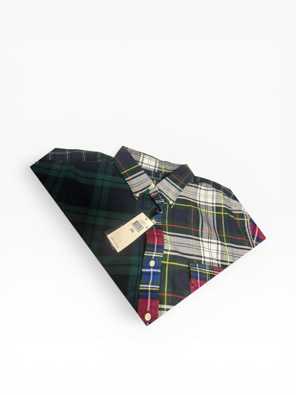 Polo Ralph Lauren Plaid Classic Fit Quarter Button(2XB)