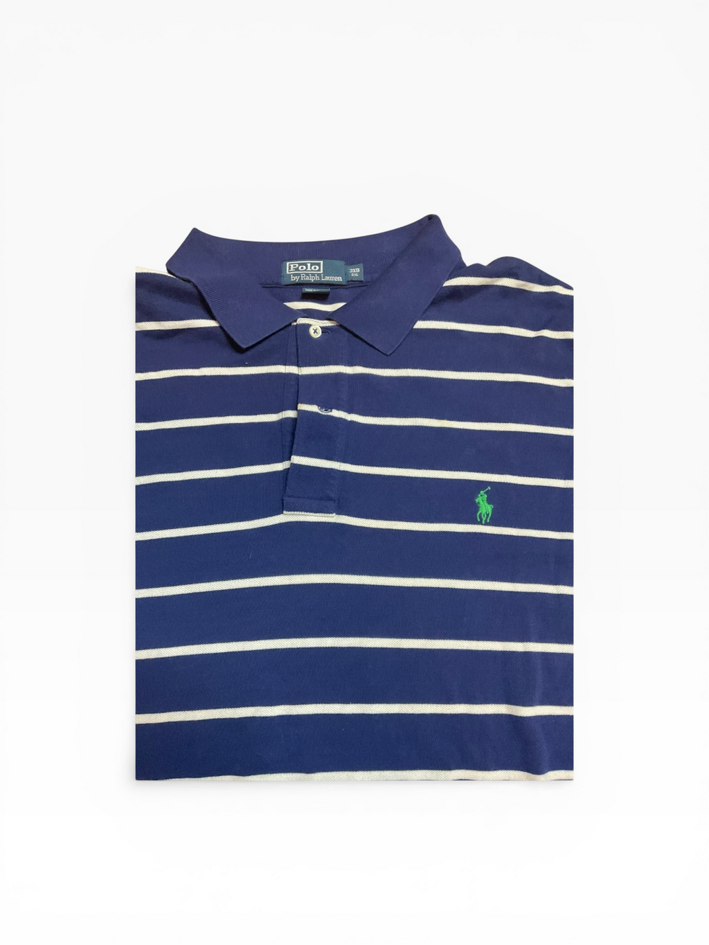 Polo Ralph Lauren Blue Stripe Polo (3XB)