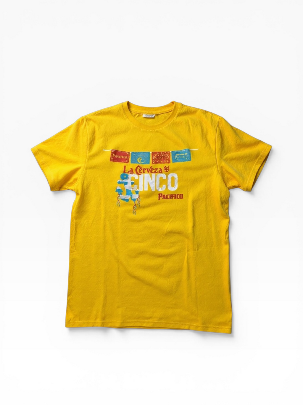 La Cerveza Del Cinco Pacifico Graphic Tee(M)