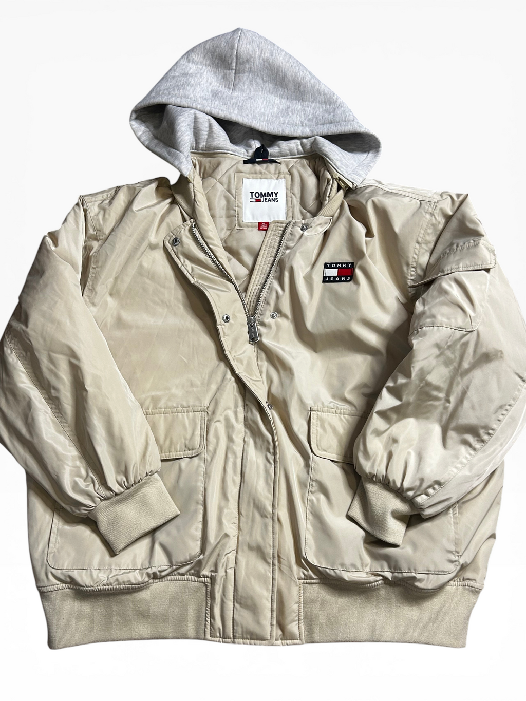 Tommy Jeans Hooded Bomber Jacket (XL)