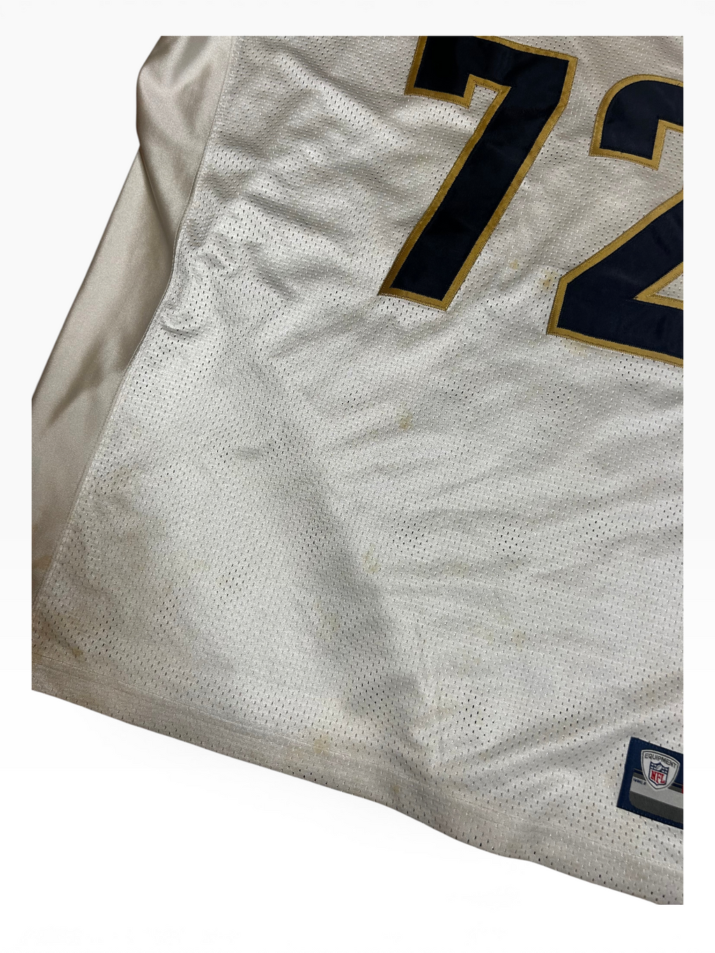 St. Louis Rams Jersey Mens 52 NFL Football Chris Long 72 On Field Reebok White