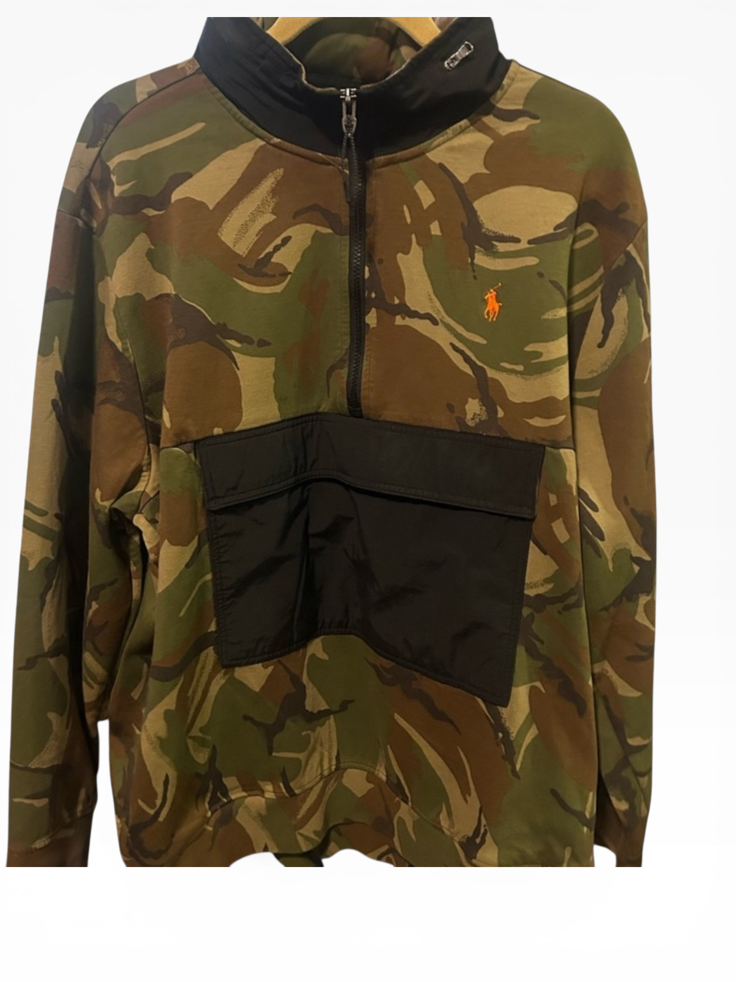 Polo Ralph Lauren Camo Pullover Quarter Zip (XXL)