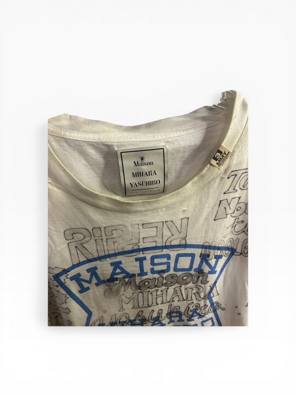 Maison Mihara Yasuhiro T-Shirt (XXL)