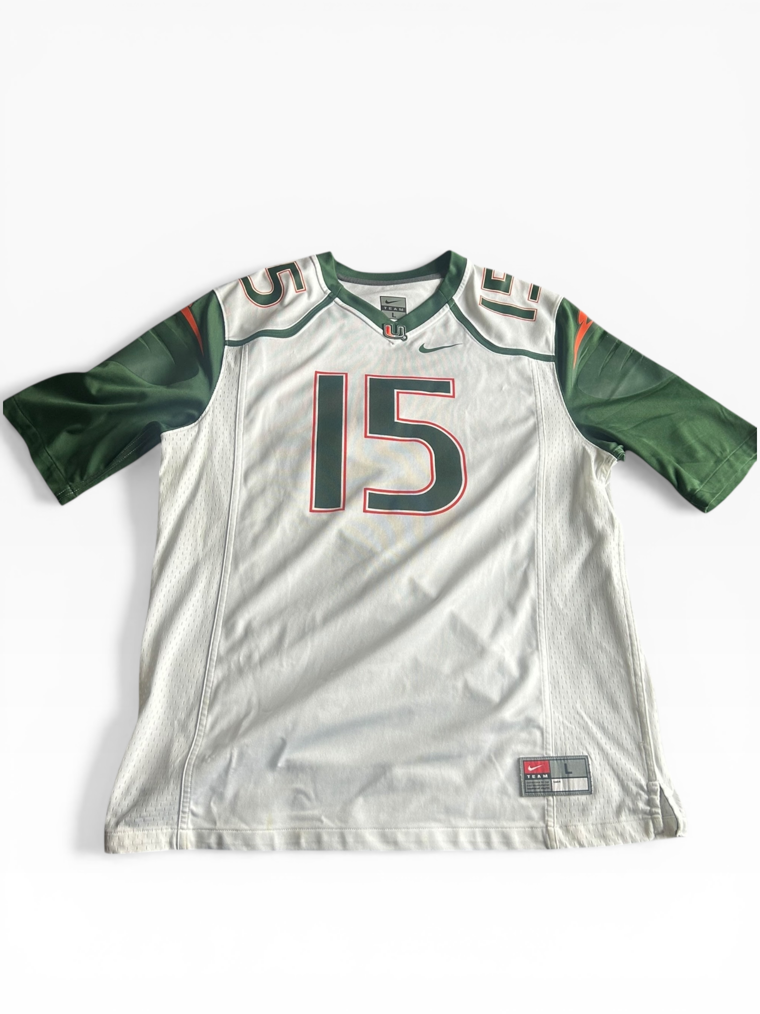 Nike Hurricane White Road Jersey ( L)