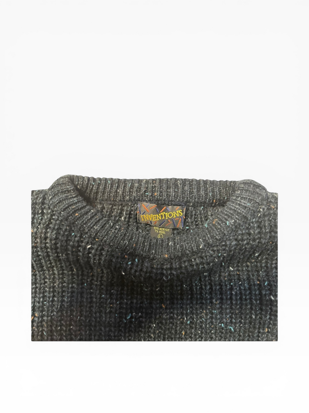 Inventions 90s Acrylic Sweater (L)