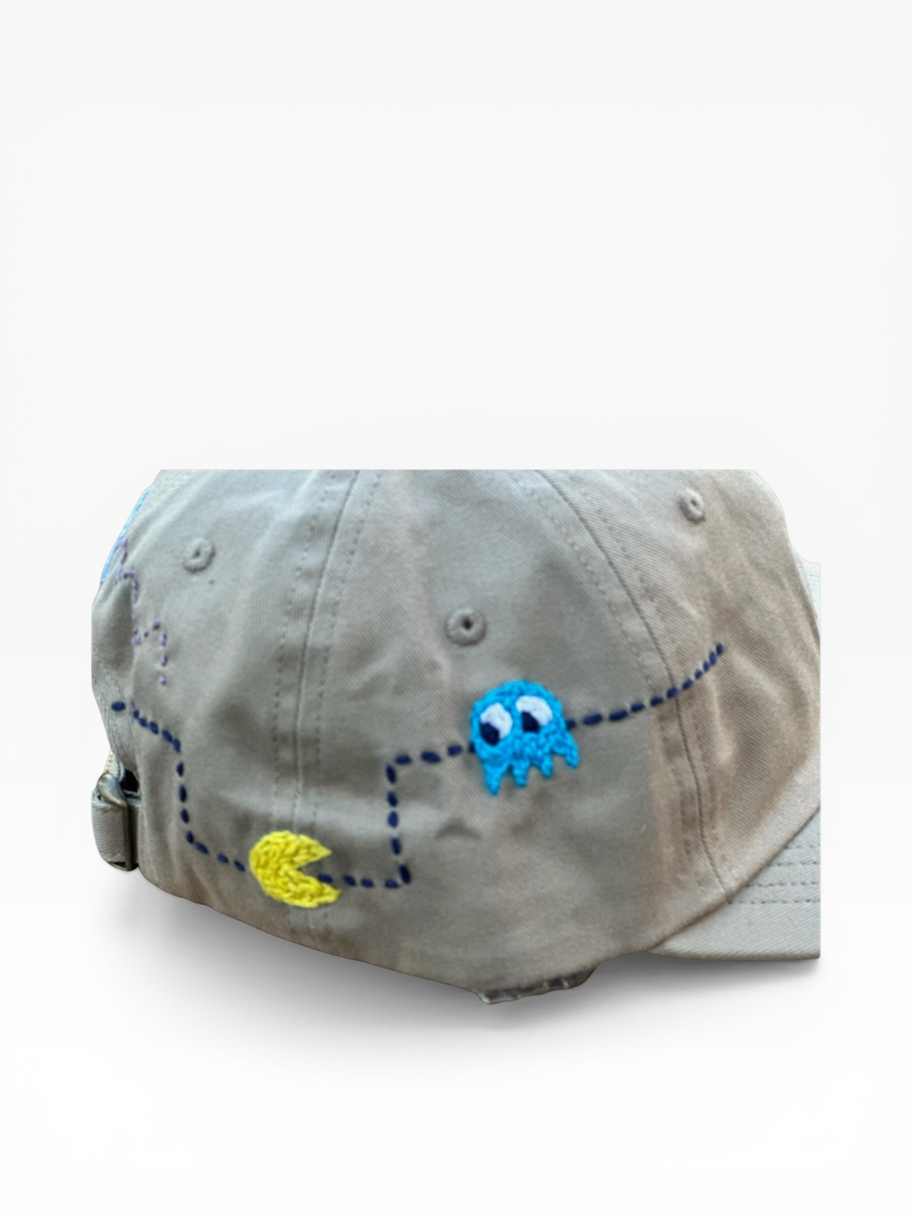 Embroidered Pac-Man Strap back