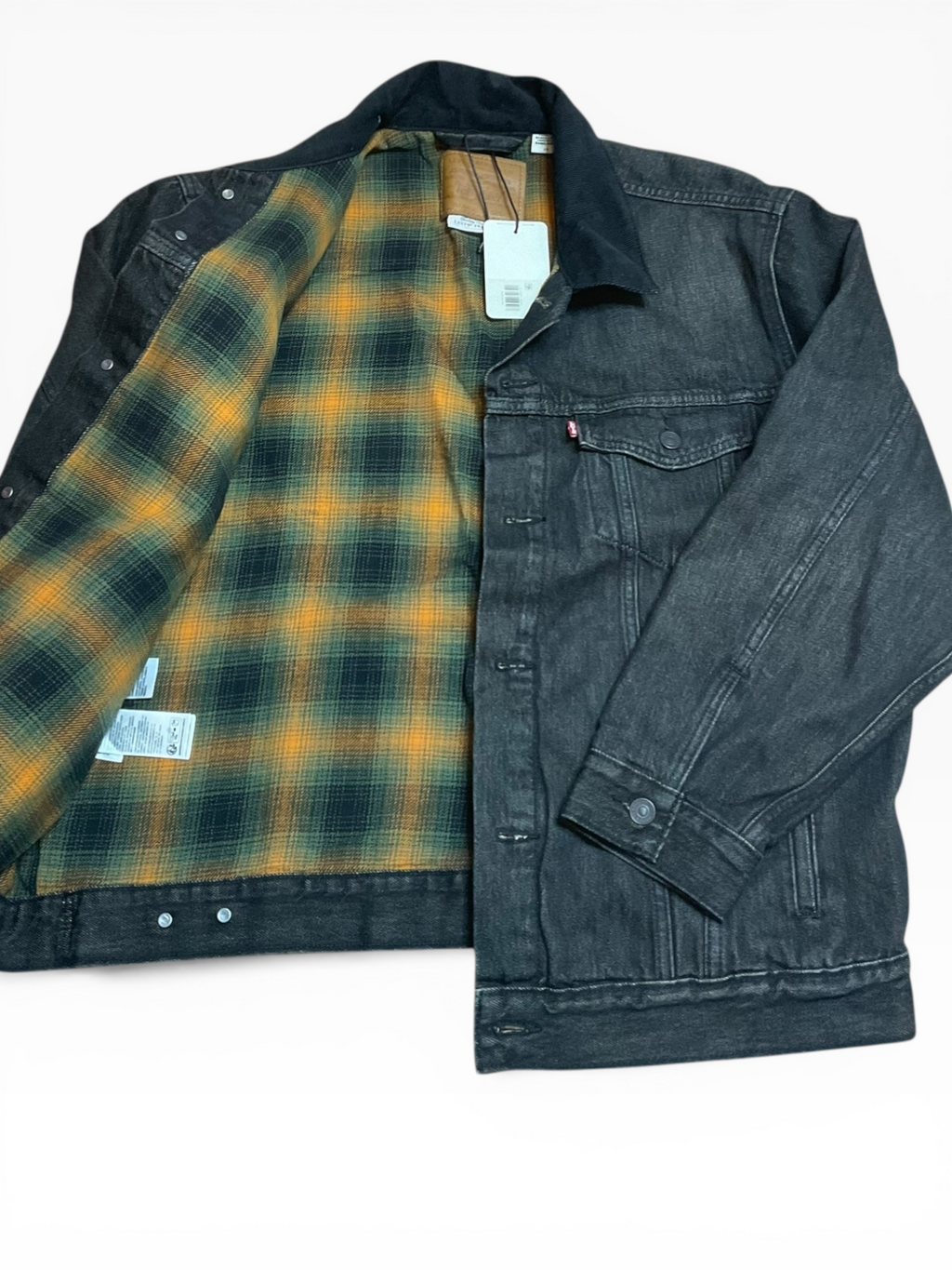Levi Black Denim Jacket (L)