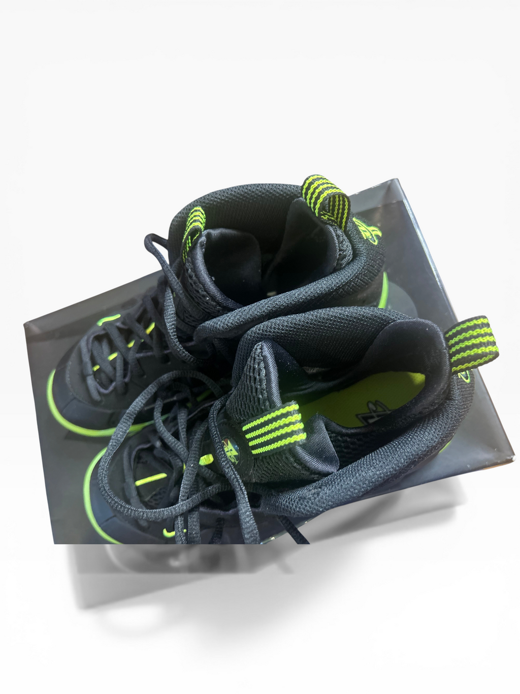 Nike Little Posite One GS "Black Volt" (4Y)