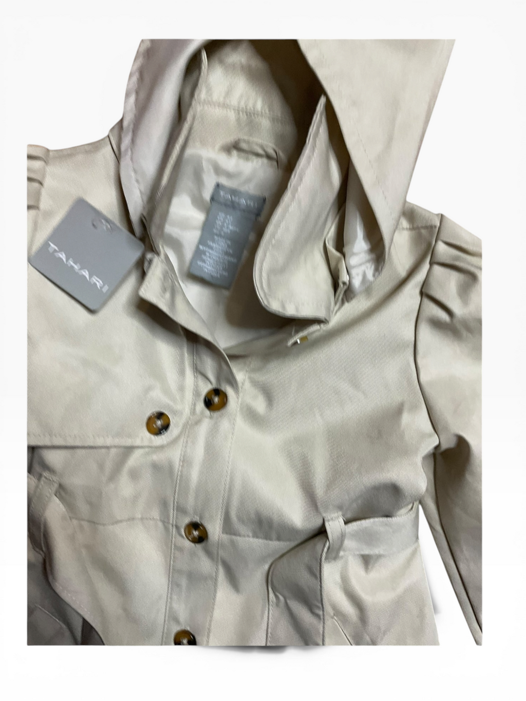 Tahiri Toddler Girl Trench Coat (4T)