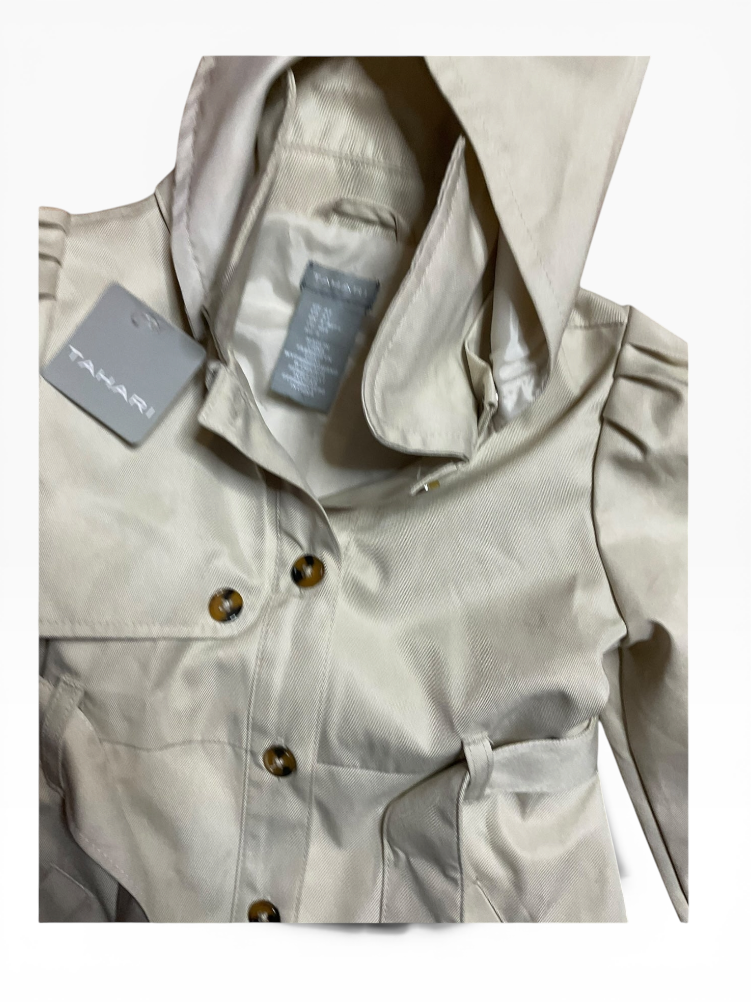 Tahiri Toddler Girl Trench Coat (4T)