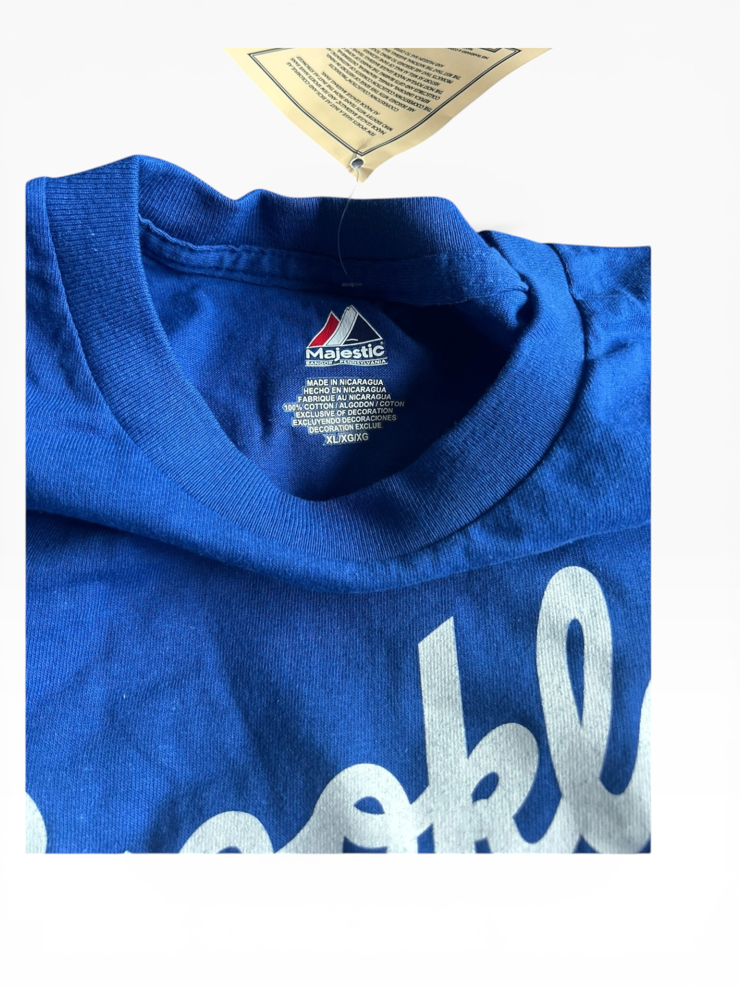 Majestic Brooklyn Dodgers Jackie Robinson Cooperstown Tee (XL)