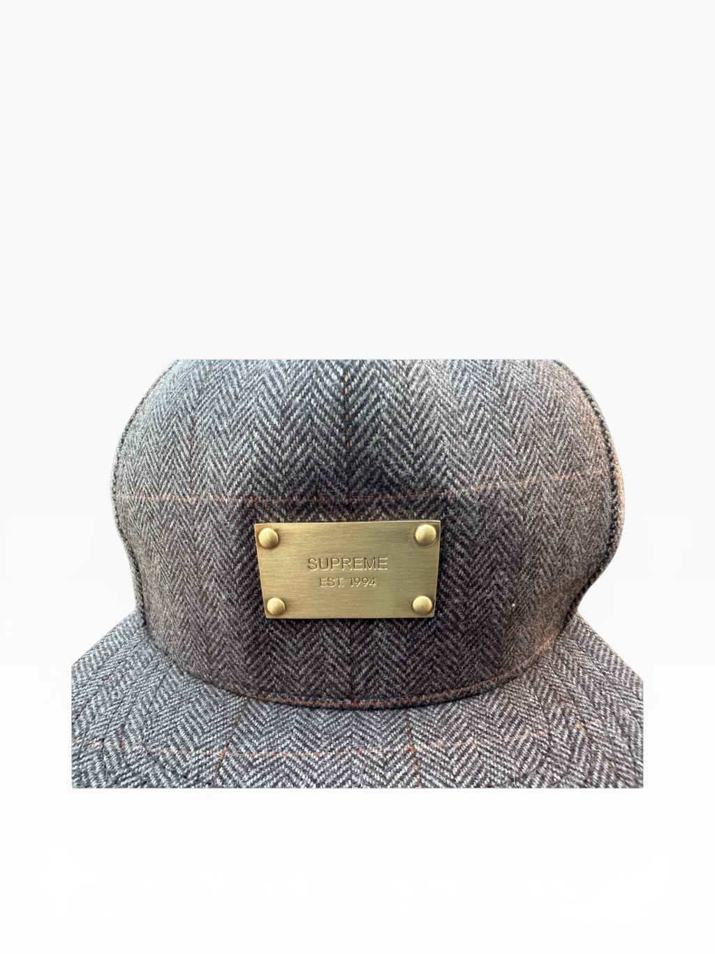 Supreme Leather Strapback Hat