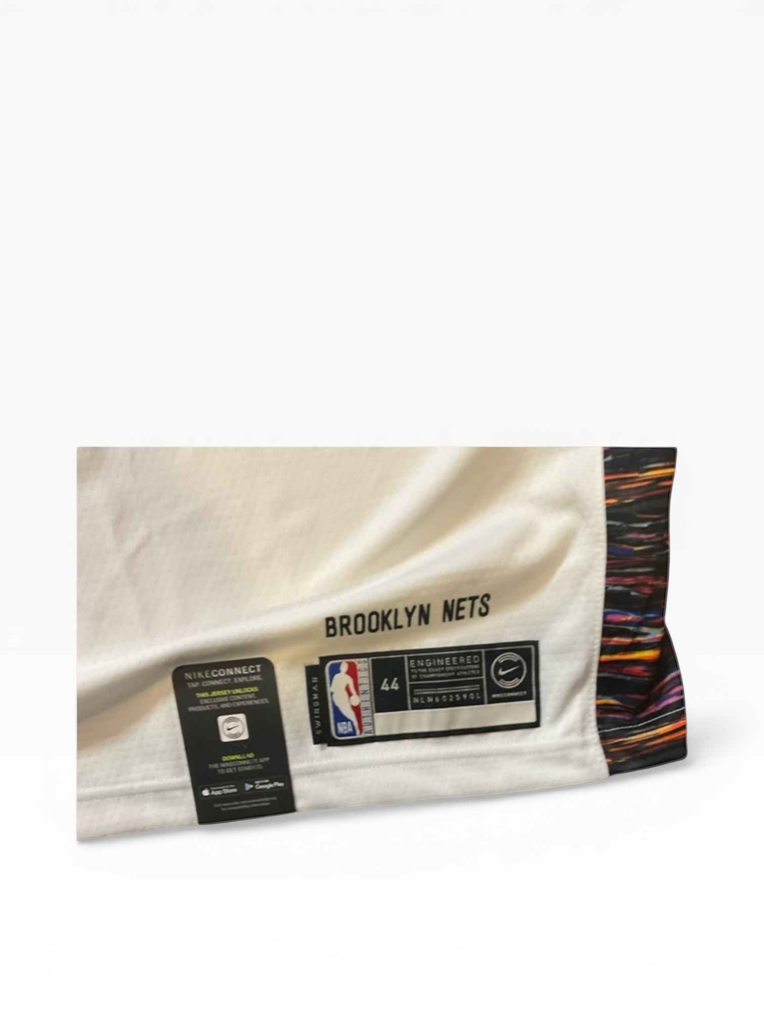 Brooklyn Nets Bed Stuy City Edition Basketball shirt jersey Blank(Size 44)