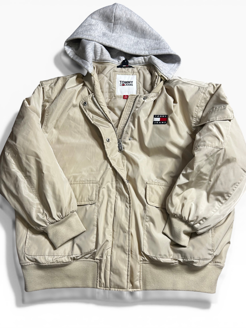 Tommy Jeans Hooded Bomber Jacket (XL)